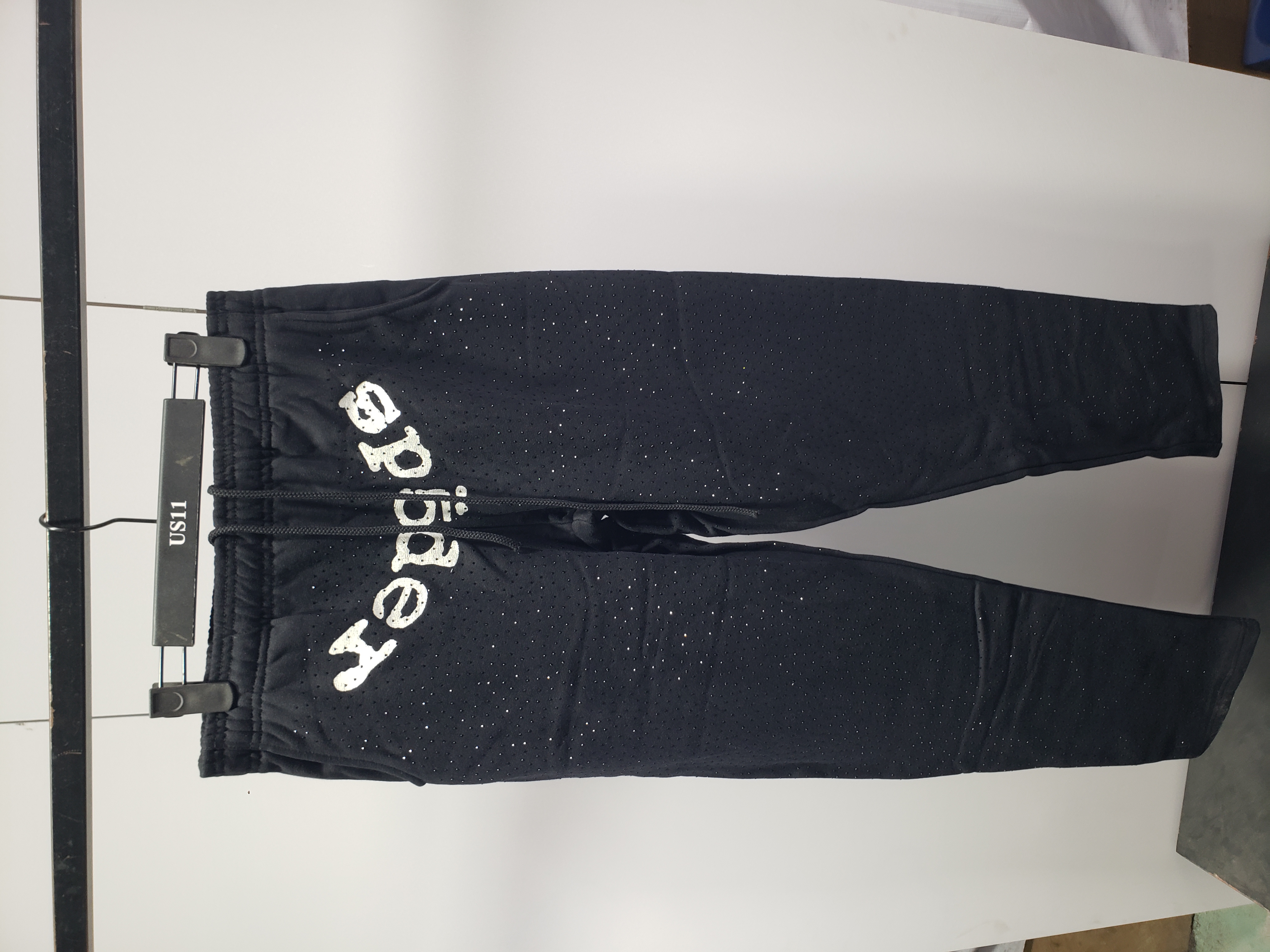 Sp5der VVS Sweatpant Black EG 250331 review Stockxkicks 01