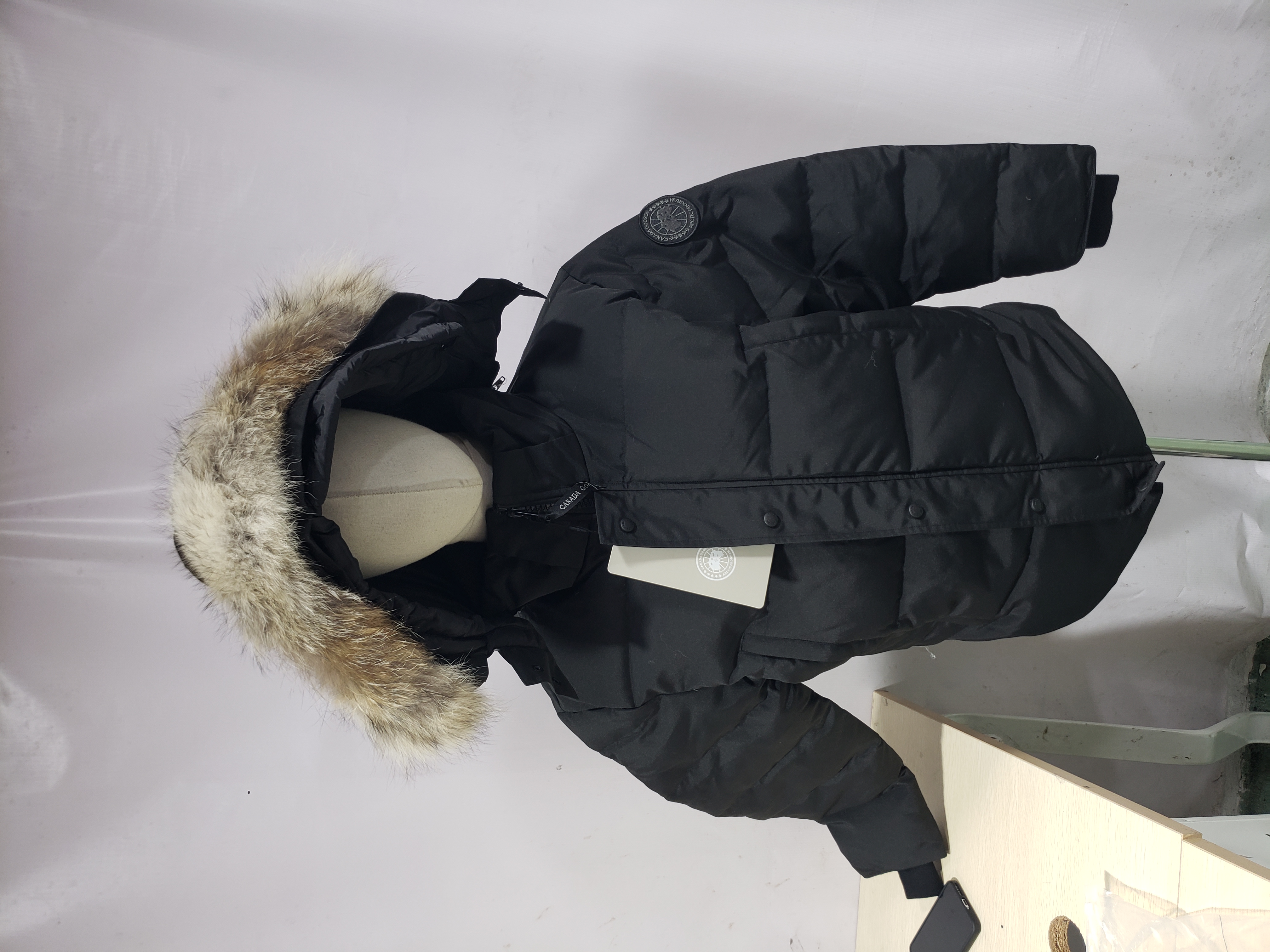 Canada Goose Wyndham Parka Black Down Jacket review Stockxkicks 01