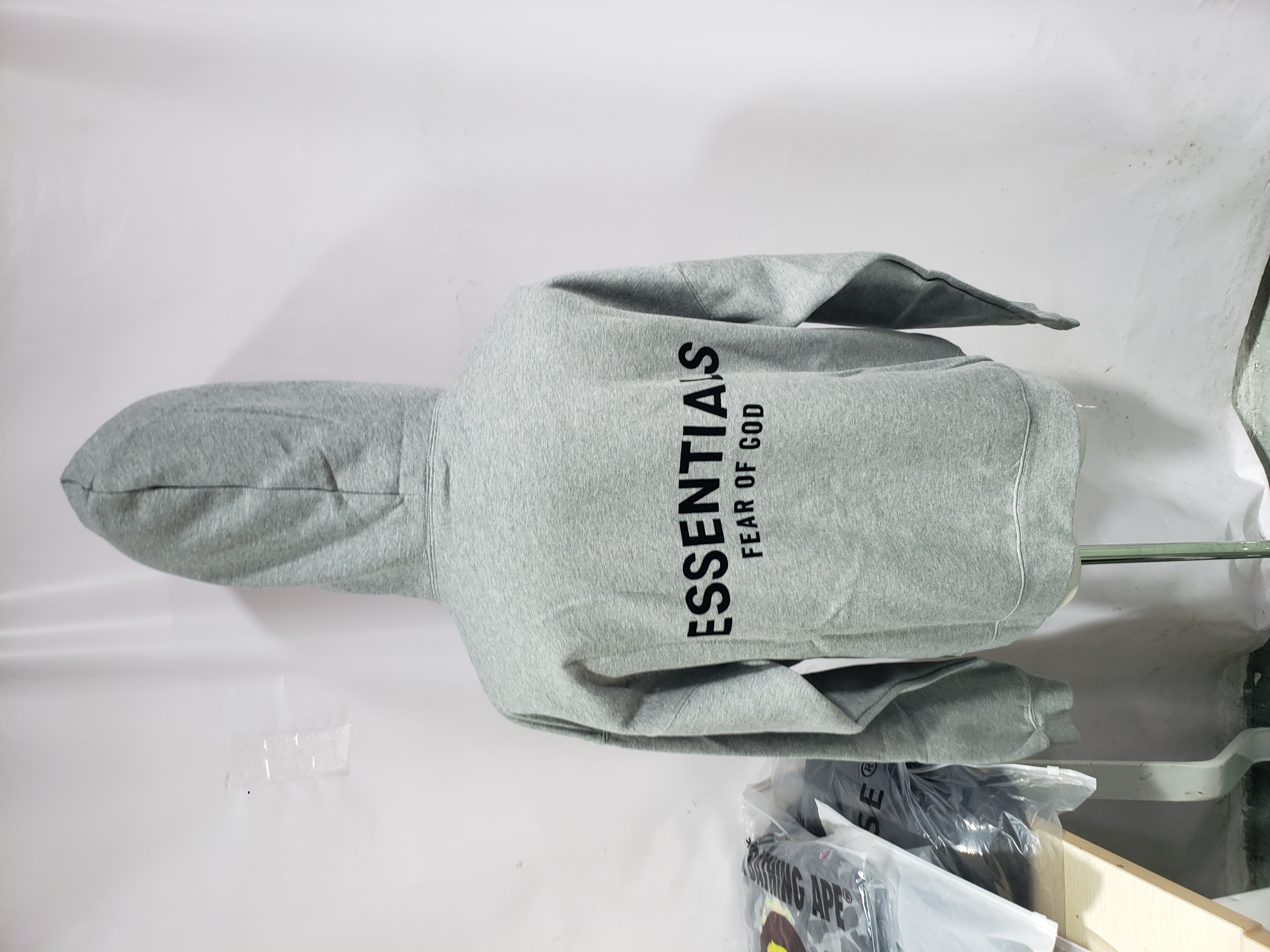 Fear of God Essentials Tracksuit Grey review Stockxkicks 03