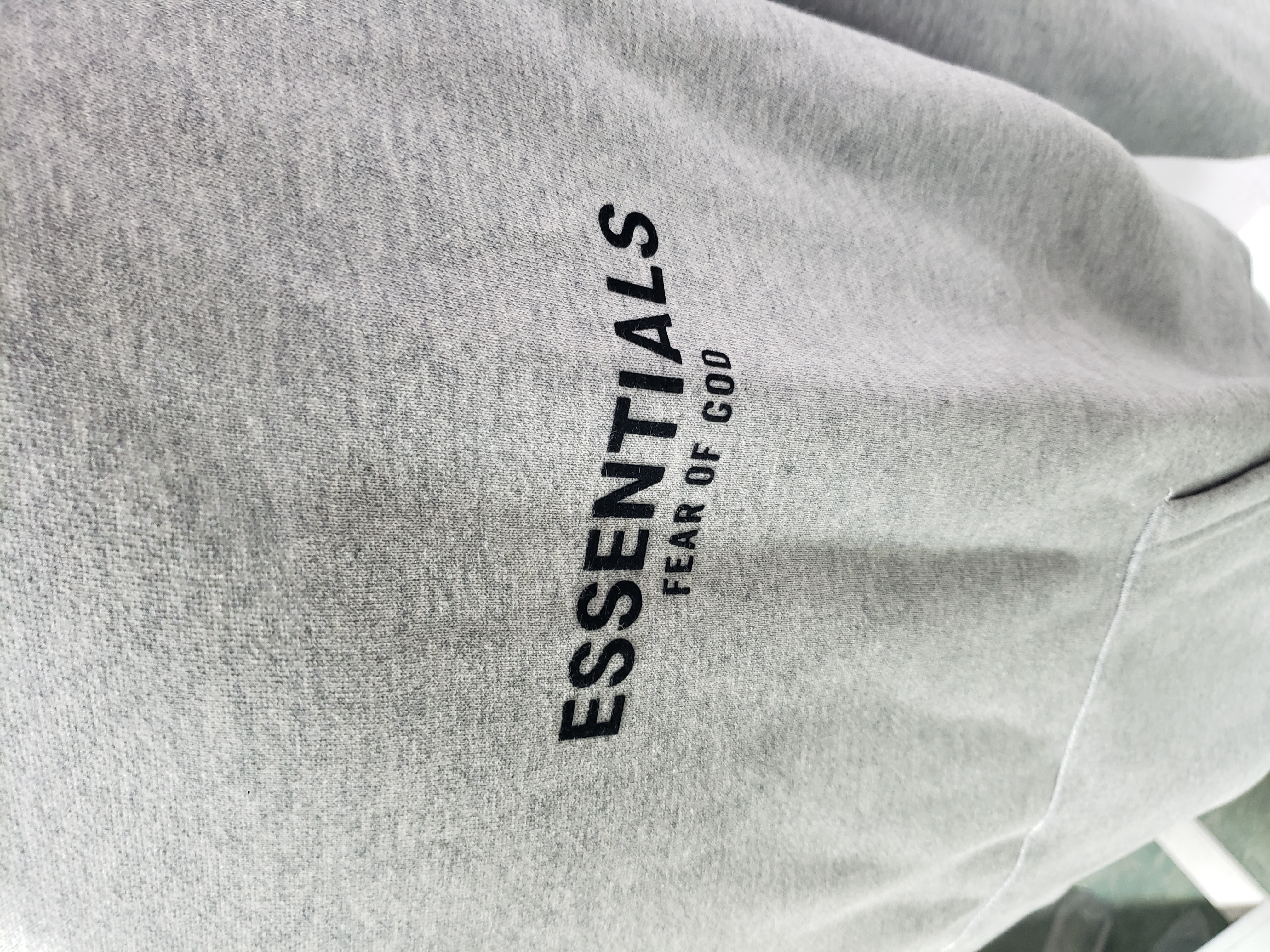 Fear of God Essentials Tracksuit Grey review Stockxkicks 02