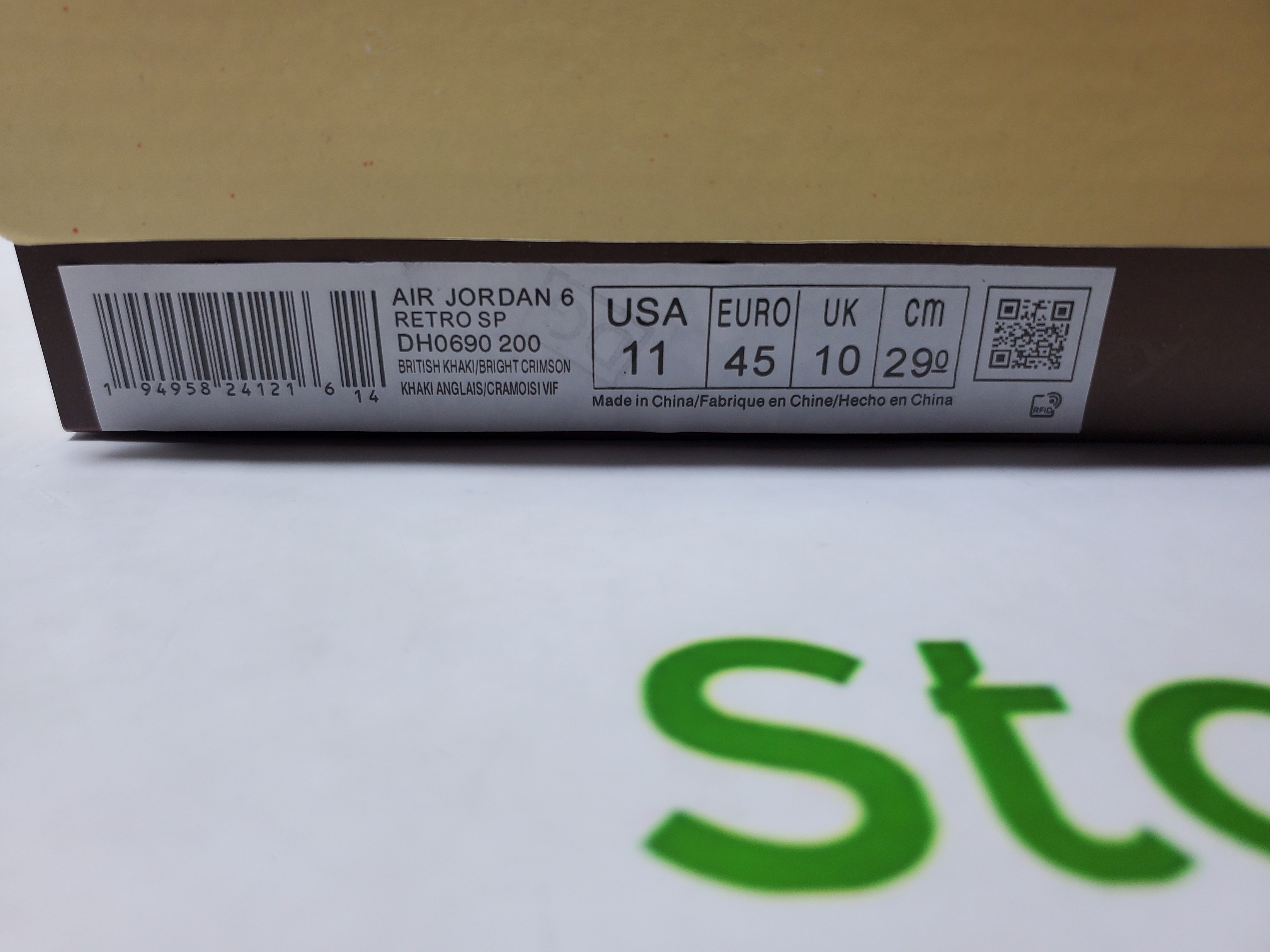 PK God Batch Air Jordan 6 Retro Travis Scott British Khaki DH0690-200  review Stockxkicks 00