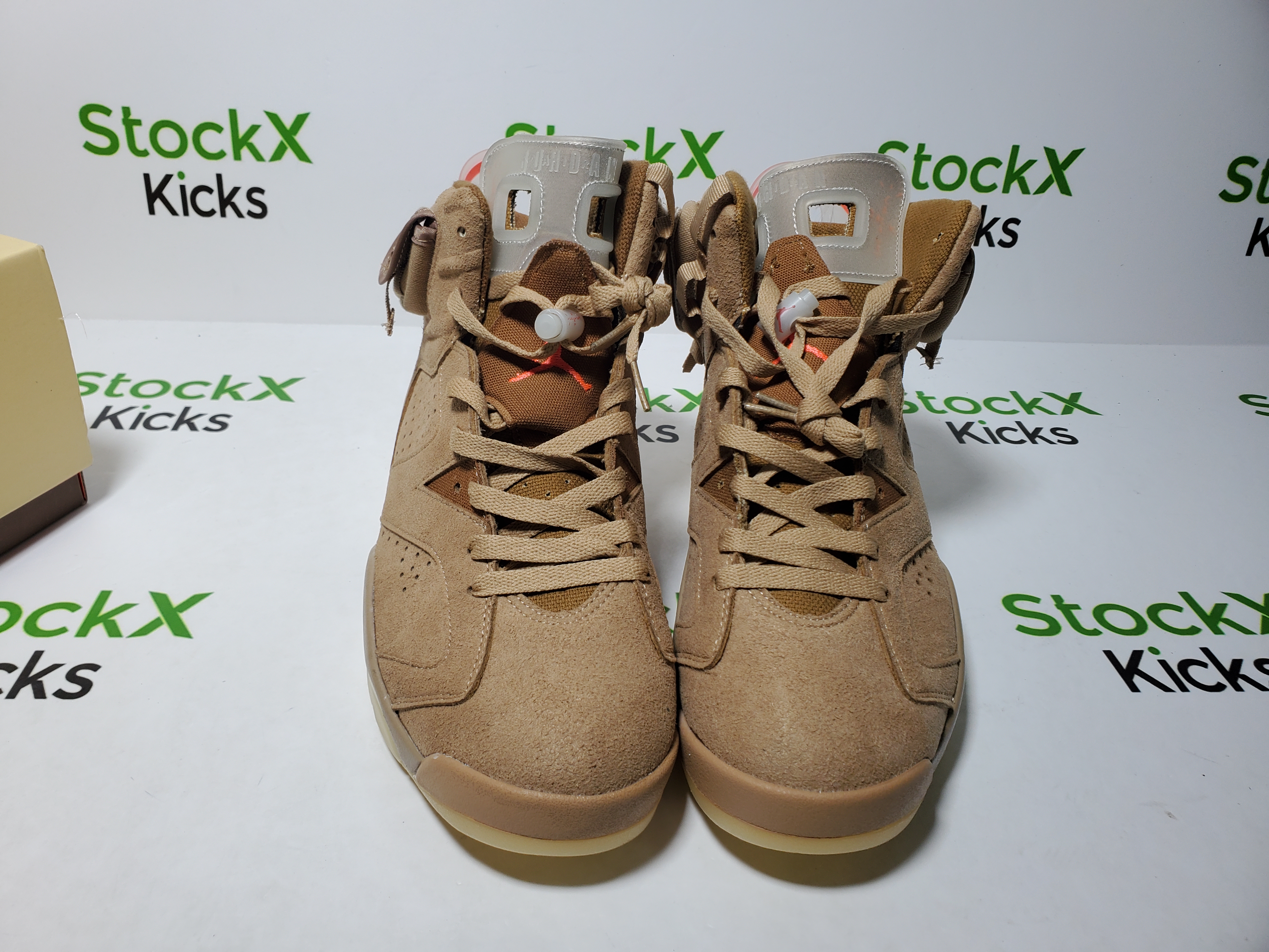 PK God Batch Air Jordan 6 Retro Travis Scott British Khaki DH0690-200  review Stockxkicks 04