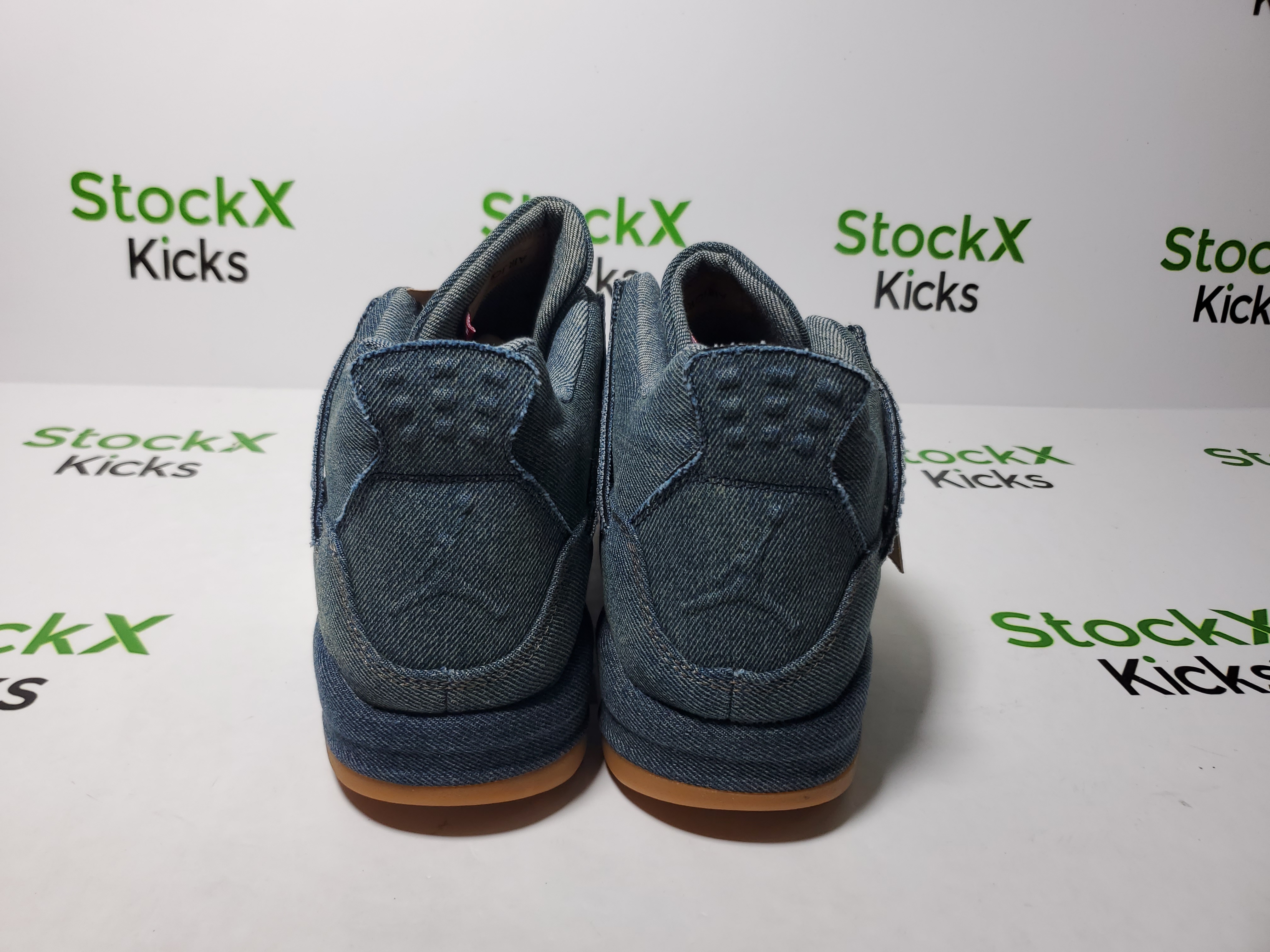 PK God Batch Air Jordan 4 Retro Levi's Denim (Tag with Levi's Logo) AO2571-401 review Stockxkicks 03