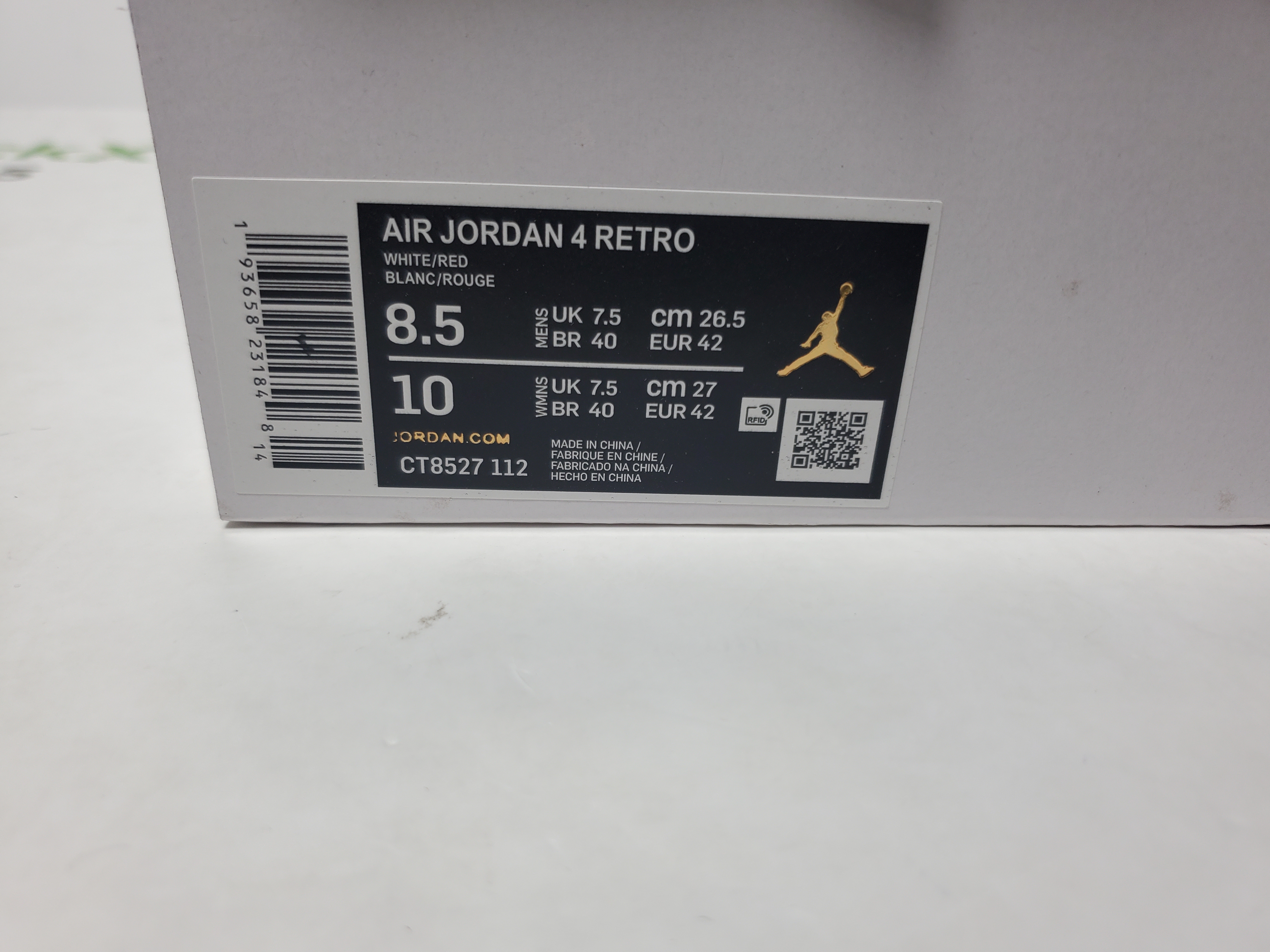 PK God Batch Air Jordan 4 Retro Metallic Red CT8527-112 review Stockxkicks 00