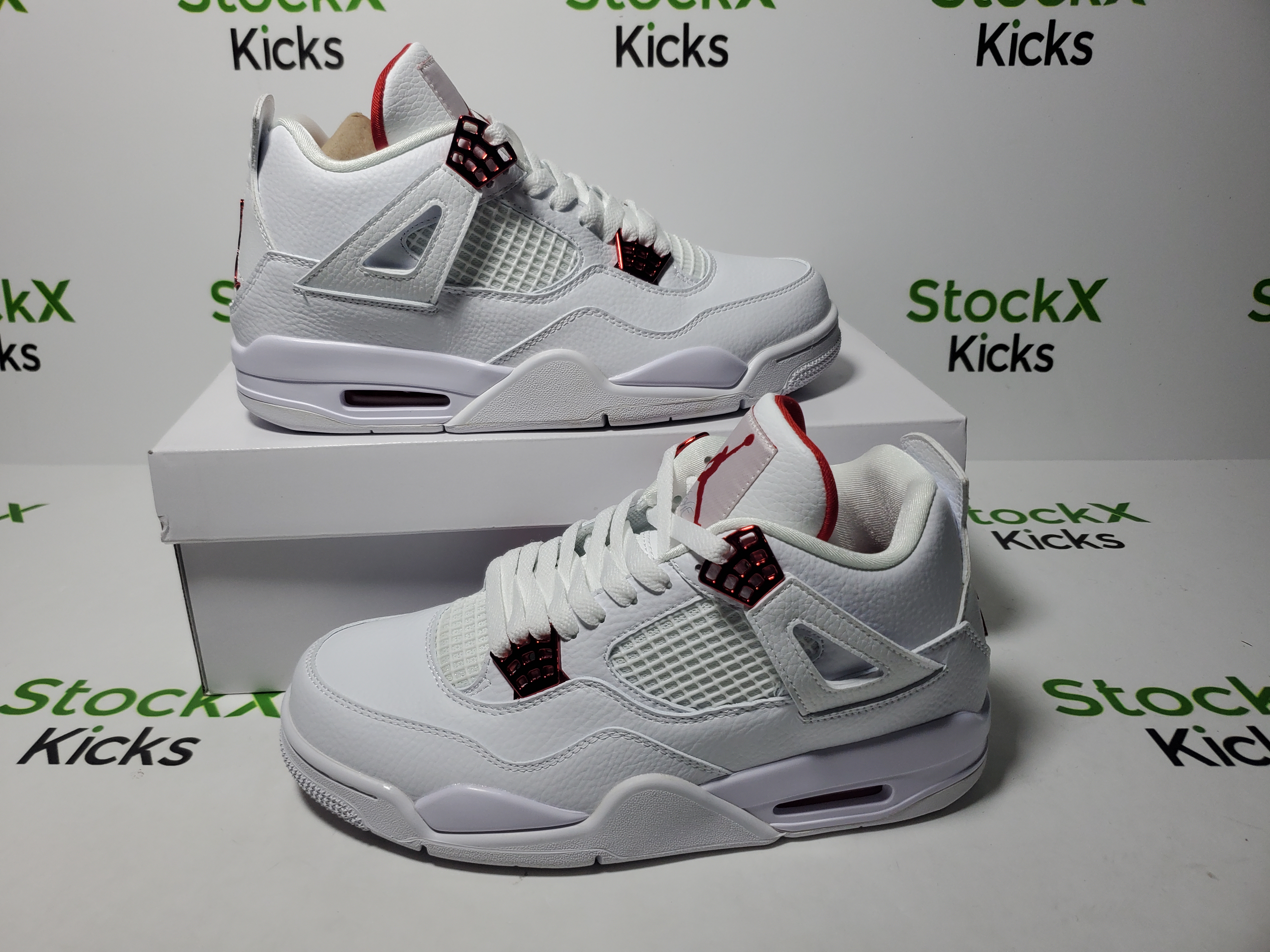 PK God Batch Air Jordan 4 Retro Metallic Red CT8527-112 review Stockxkicks 01