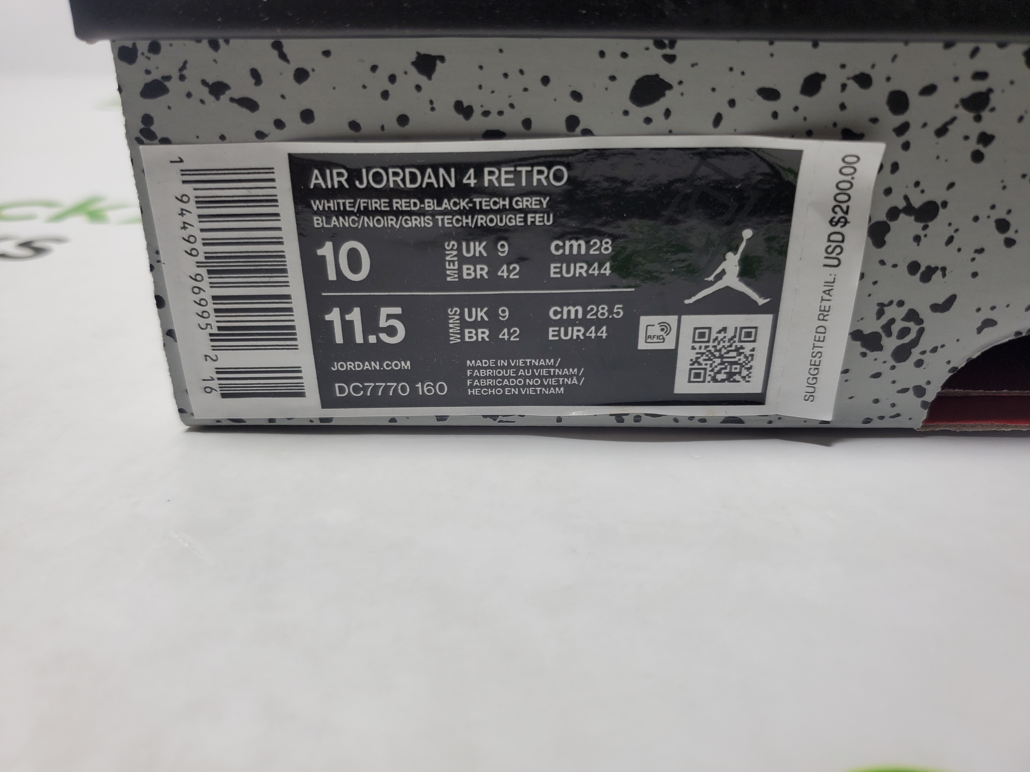Special offer Batch Air Jordan 4 Fire Red DC7770-160 review Stockxkicks 00
