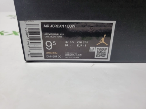LJR Batch Air Jordan 1 Low SE Crater Black Grey DM4657-001 review 
