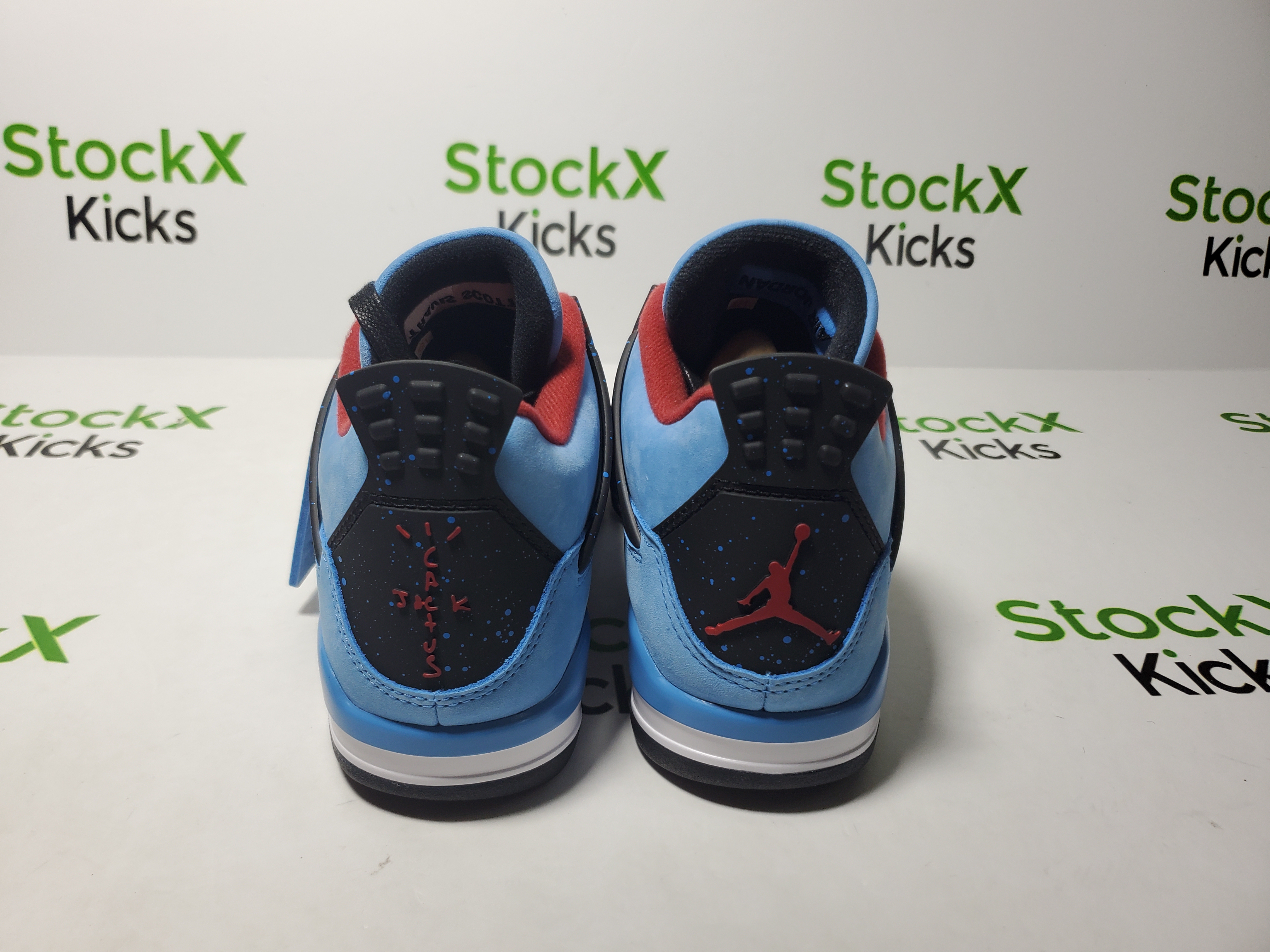 PK God Batch Air Jordan 4 Retro Travis Scott Cactus Jack 308497-406 review Stockxkicks 03