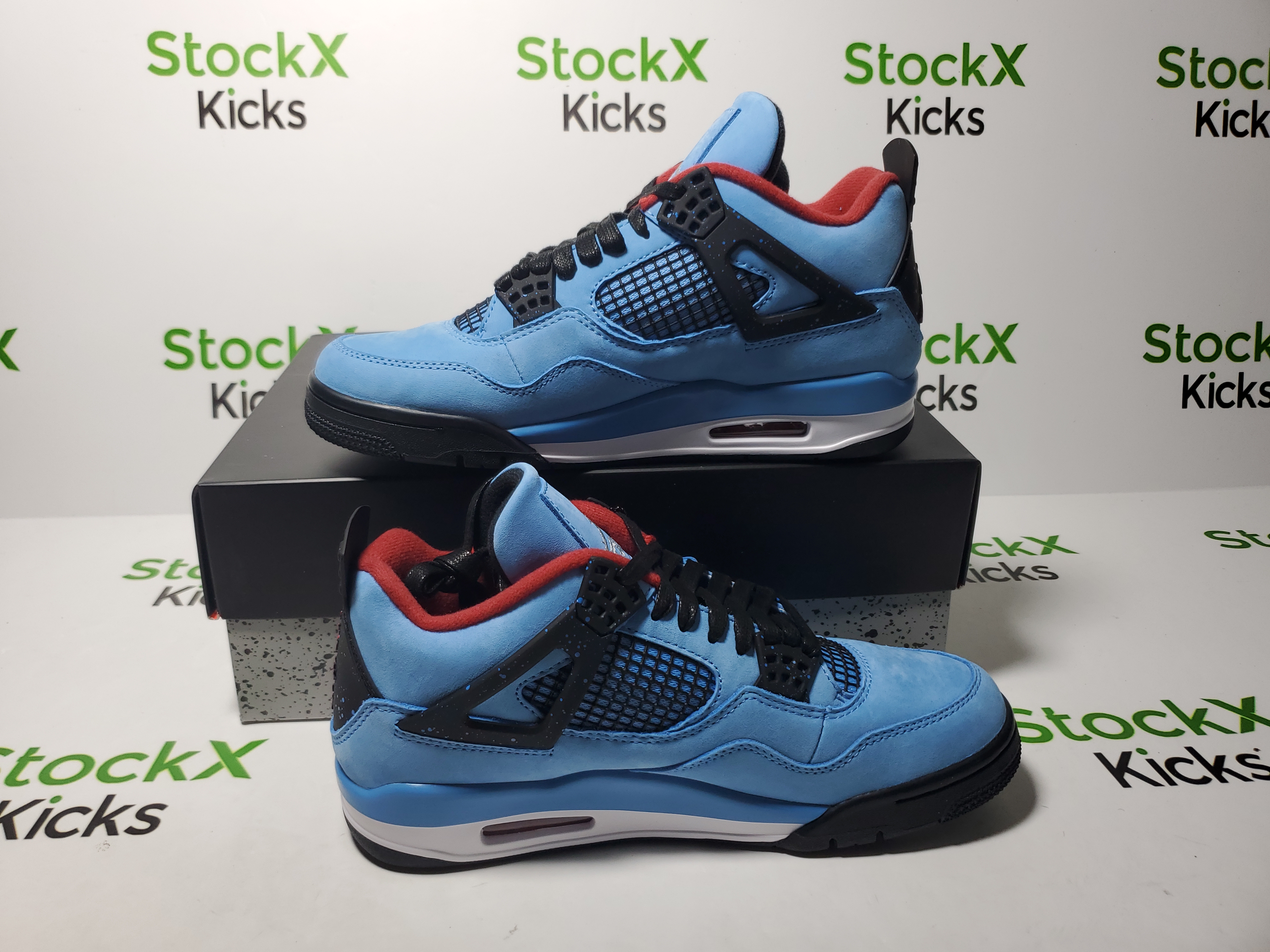 PK God Batch Air Jordan 4 Retro Travis Scott Cactus Jack 308497-406 review Stockxkicks 02
