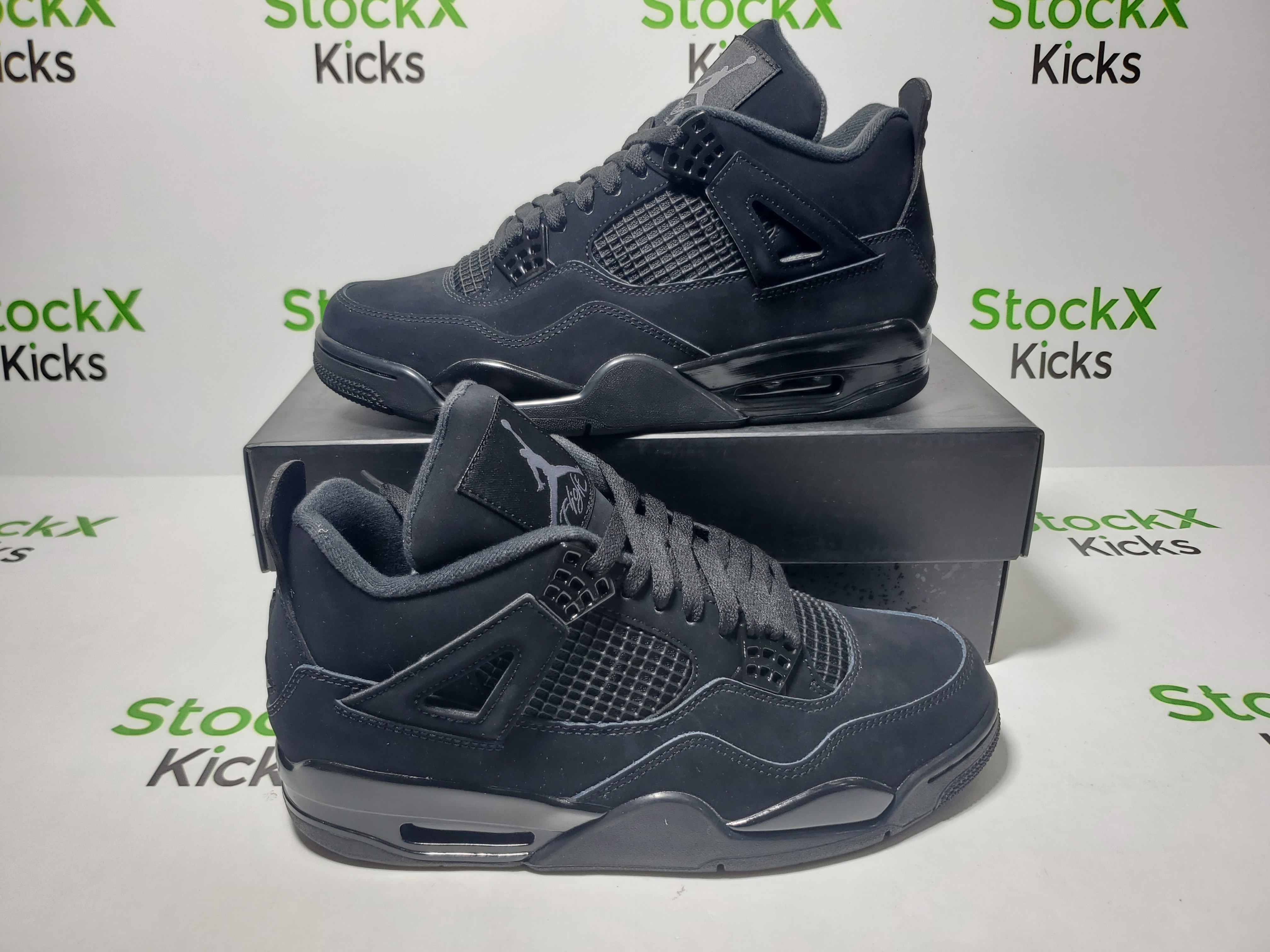 【Top PK God Batch】PK God Batch Air Jordan 4 Retro Black Cat CU1110-010 review Stockxkicks 01