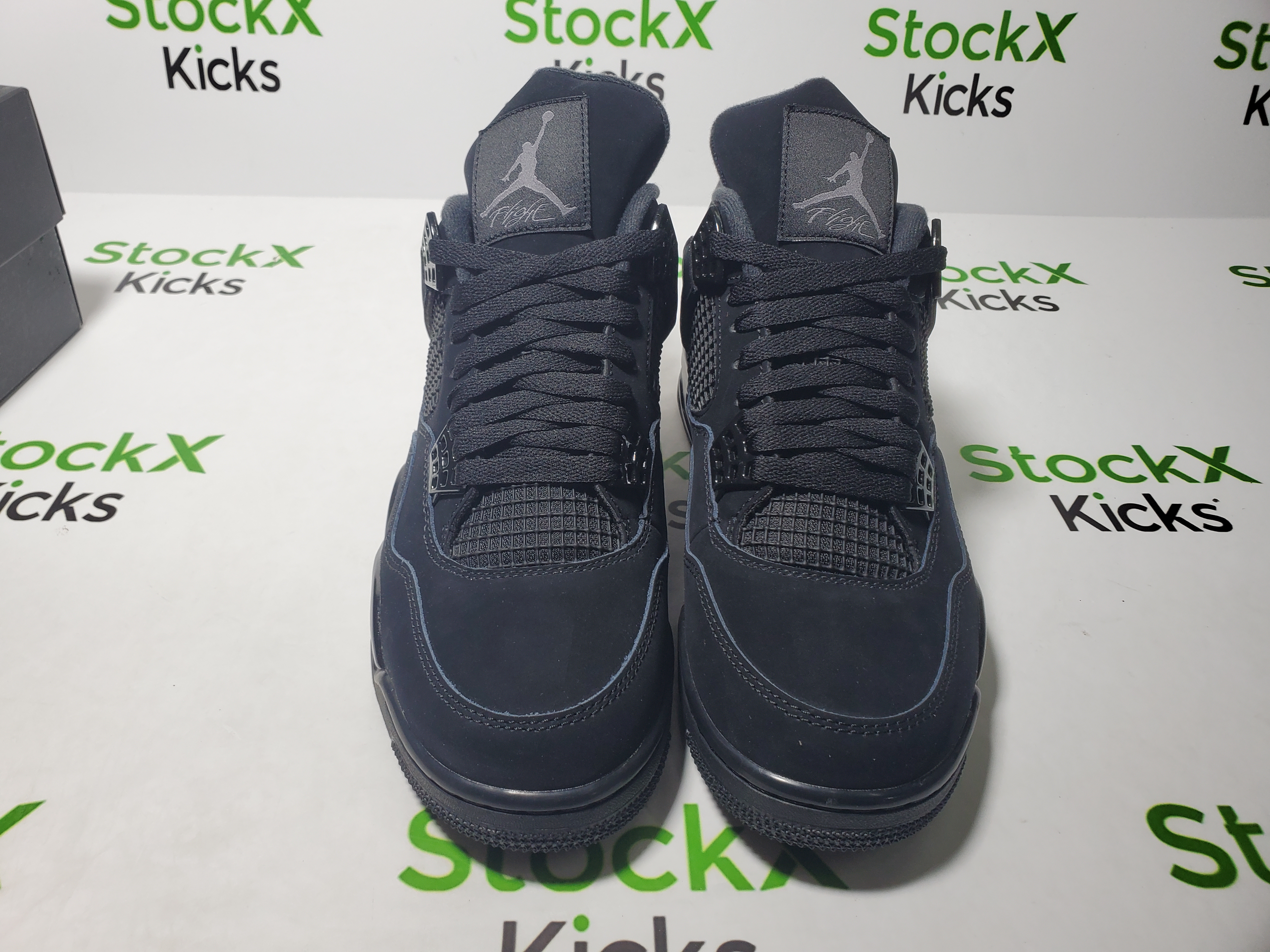 【Top PK God Batch】PK God Batch Air Jordan 4 Retro Black Cat CU1110-010 review Stockxkicks 04