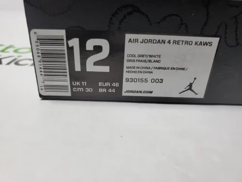 PK God Batch Air Jordan 4 Retro Kaws  930155-003 review 