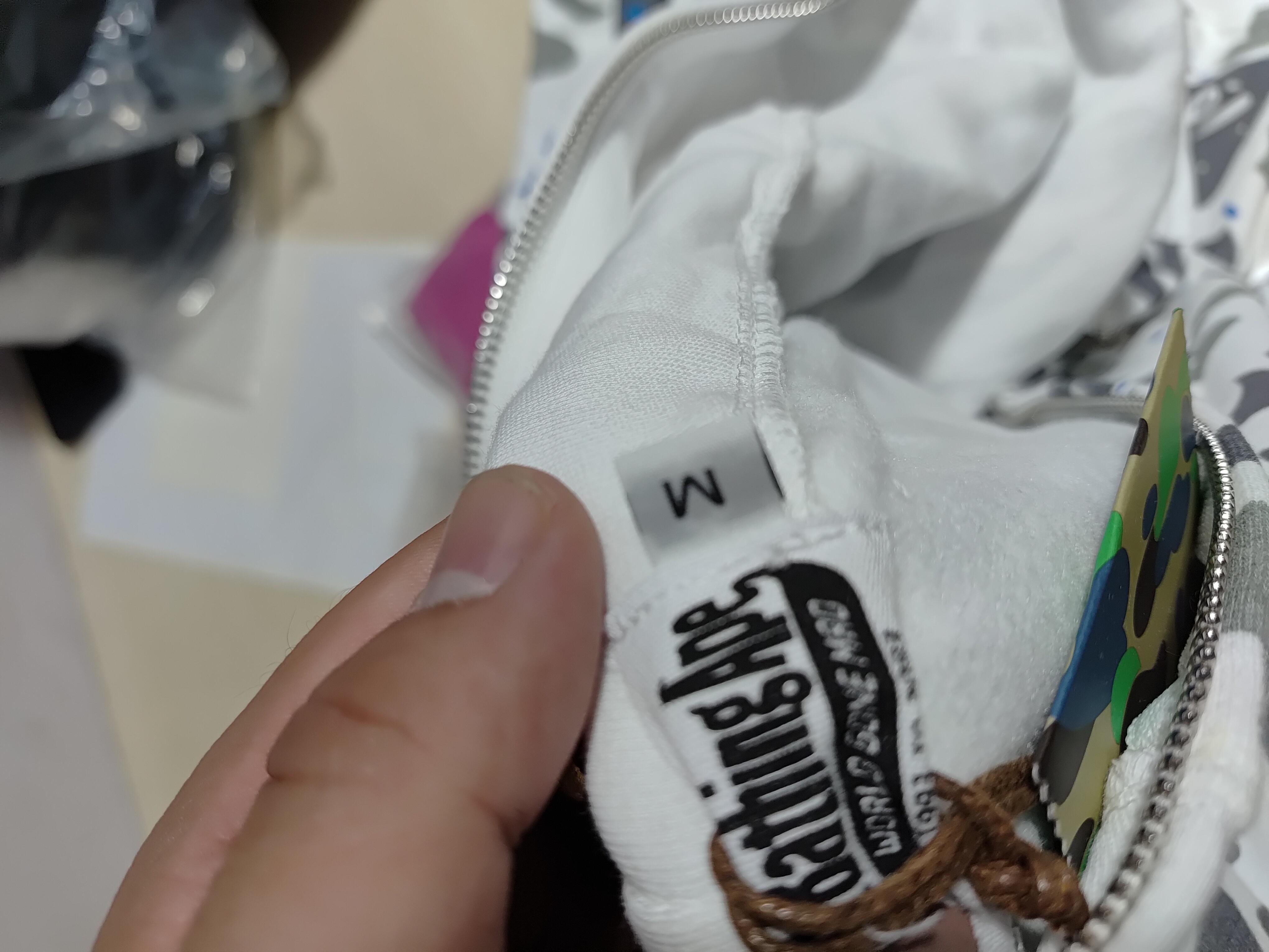 BAPE Space Camo Shark Full Zip Hoodie White review Stockxkicks 00