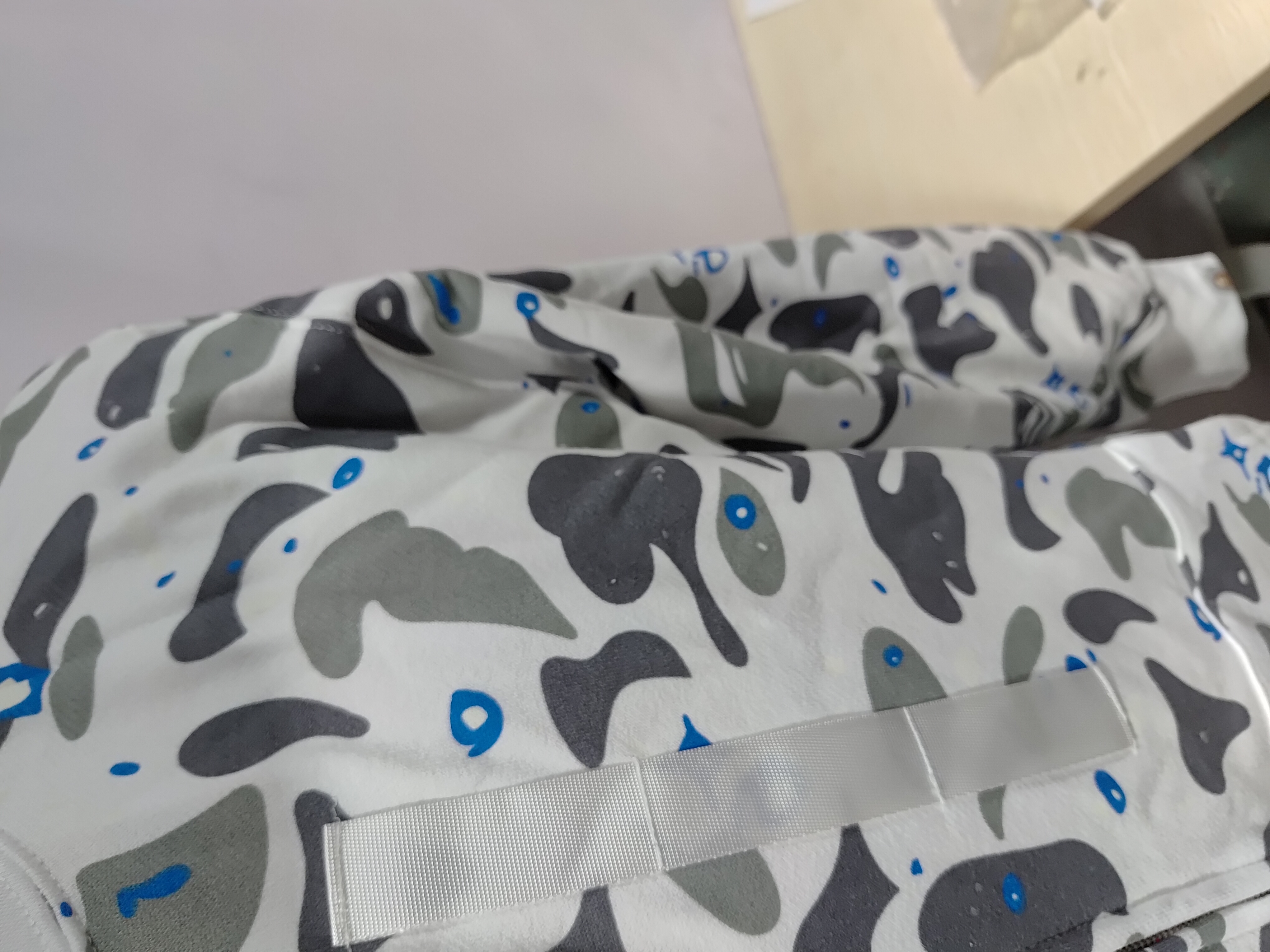 BAPE Space Camo Shark Full Zip Hoodie White review Stockxkicks 03