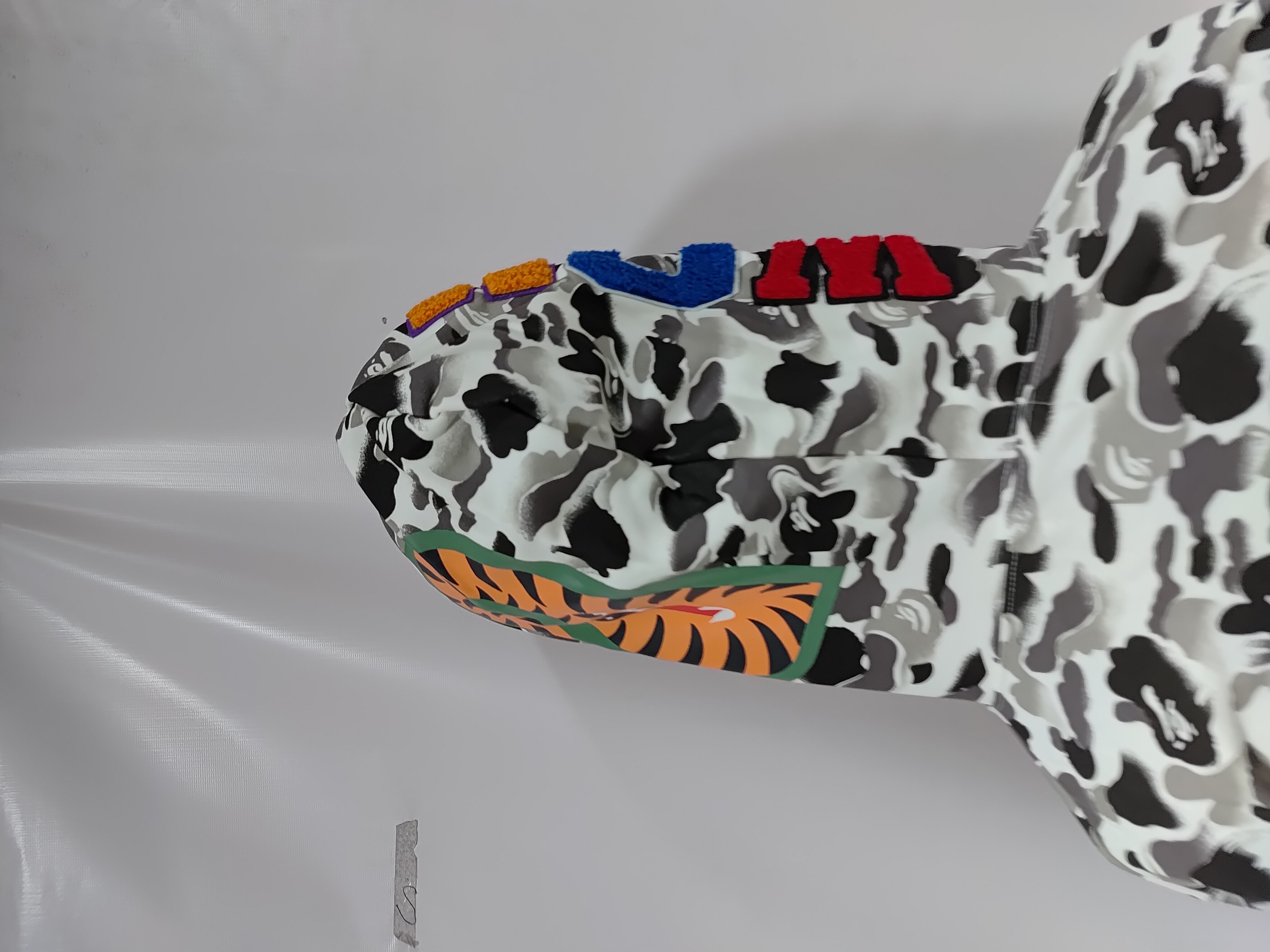 BAPE ABC Camo Double Shark Full Zip Hoodie Grey review Stockxkicks 04