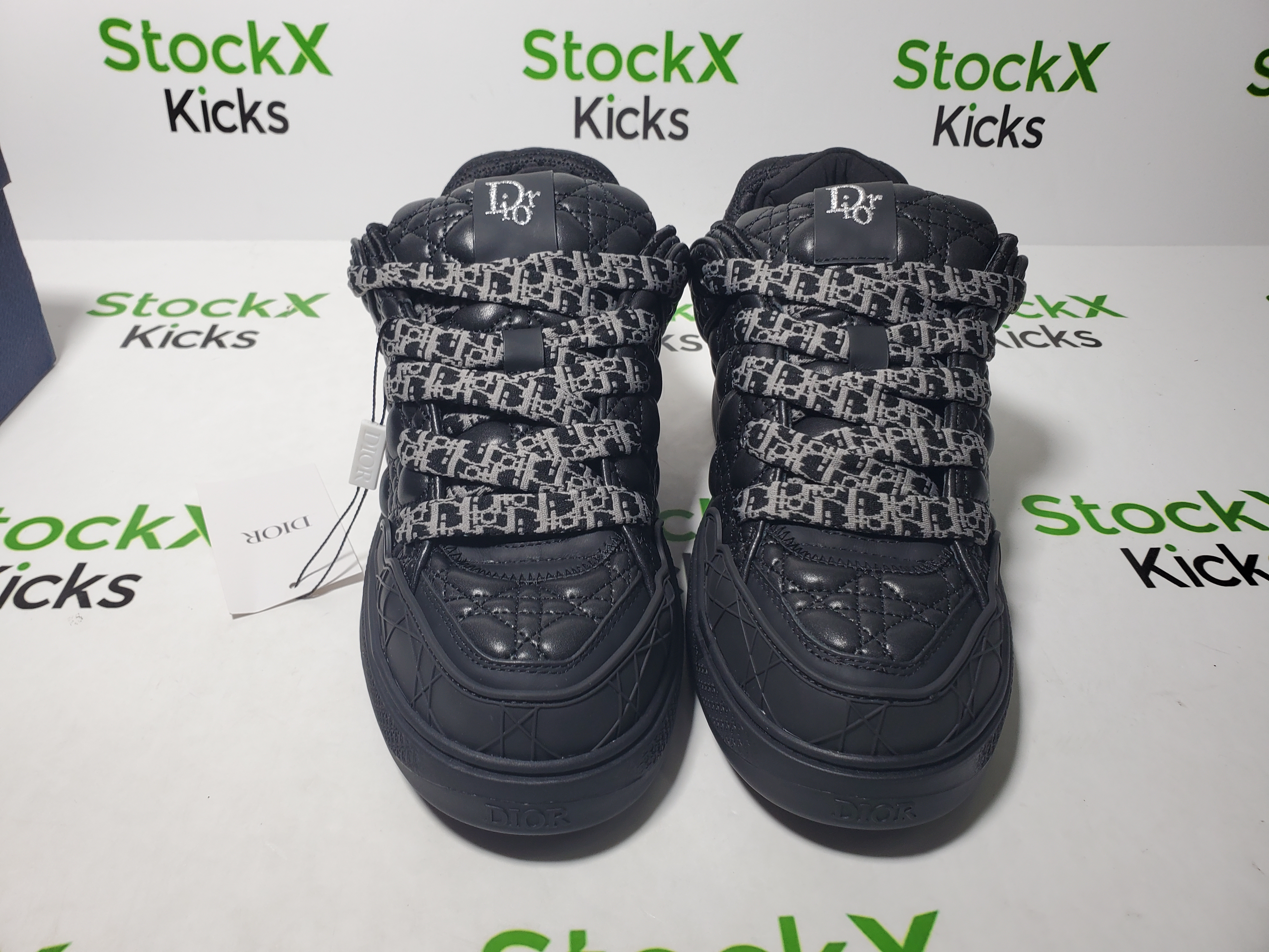Dior B9S Skater Sneaker Black Quilted Cannage Calfskin review Stockxkicks 04