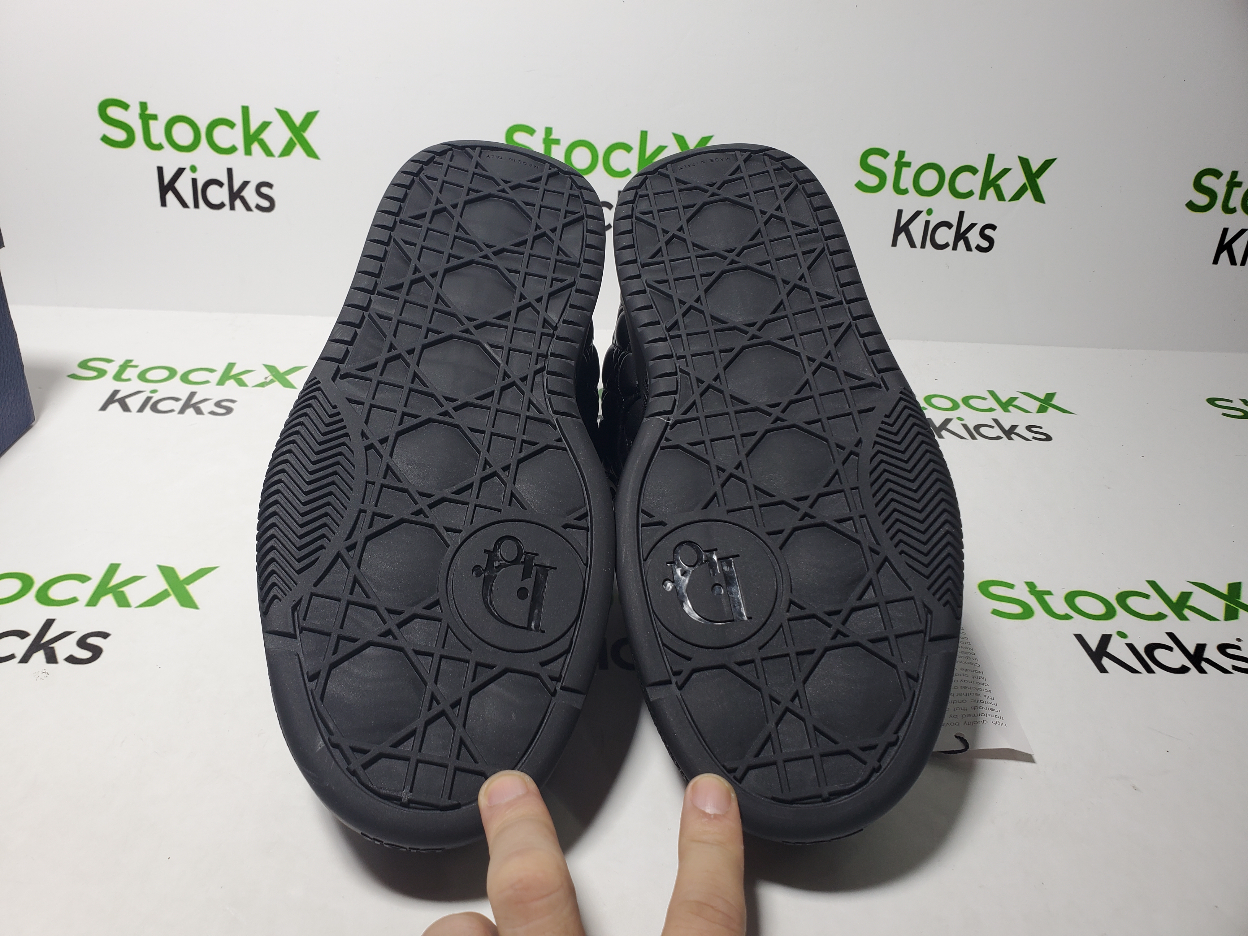 Dior B9S Skater Sneaker Black Quilted Cannage Calfskin review Stockxkicks 05