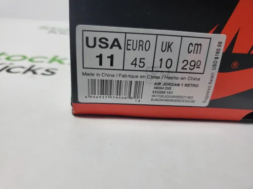 【Christmas Special Offers】PK God Batch Air Jordan 1 High OG “Chicago” 555088-101 review 
