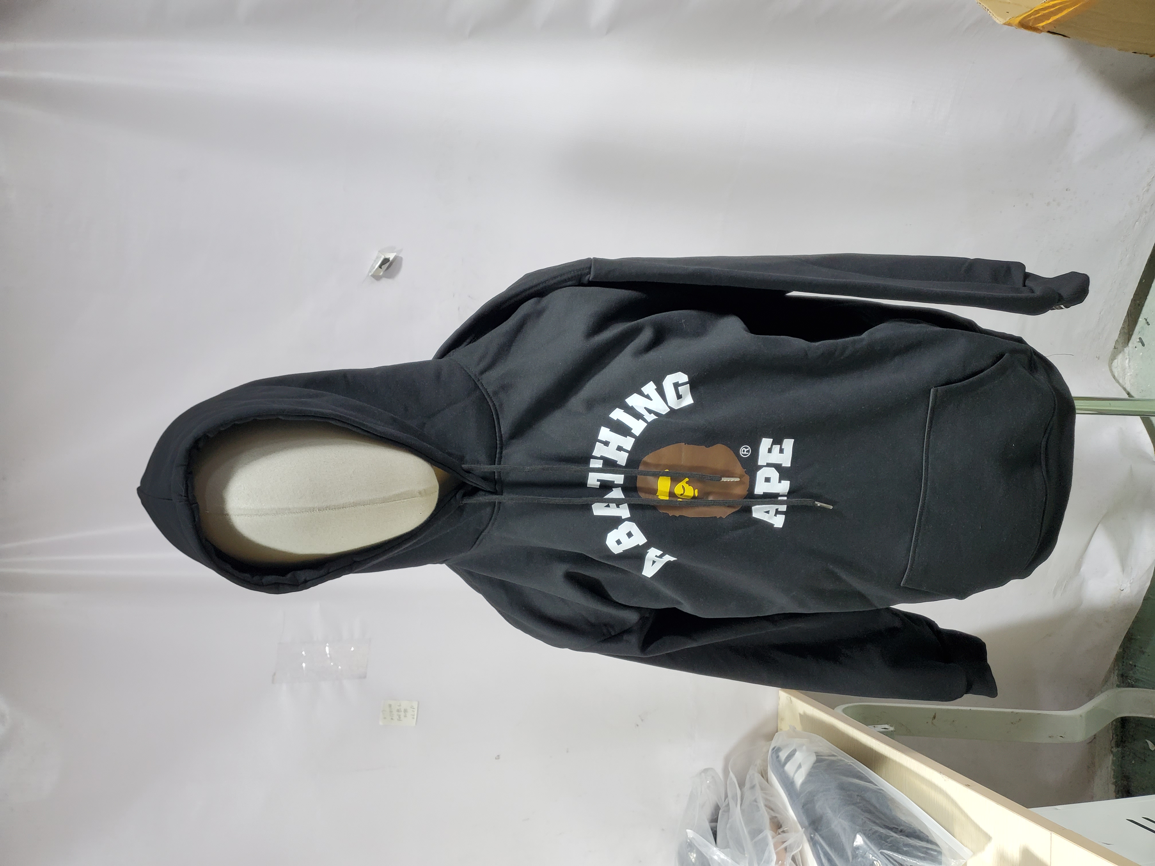 BAPE College Puffy Relaxed Fit Pullover Hoodie review Stockxkicks 01