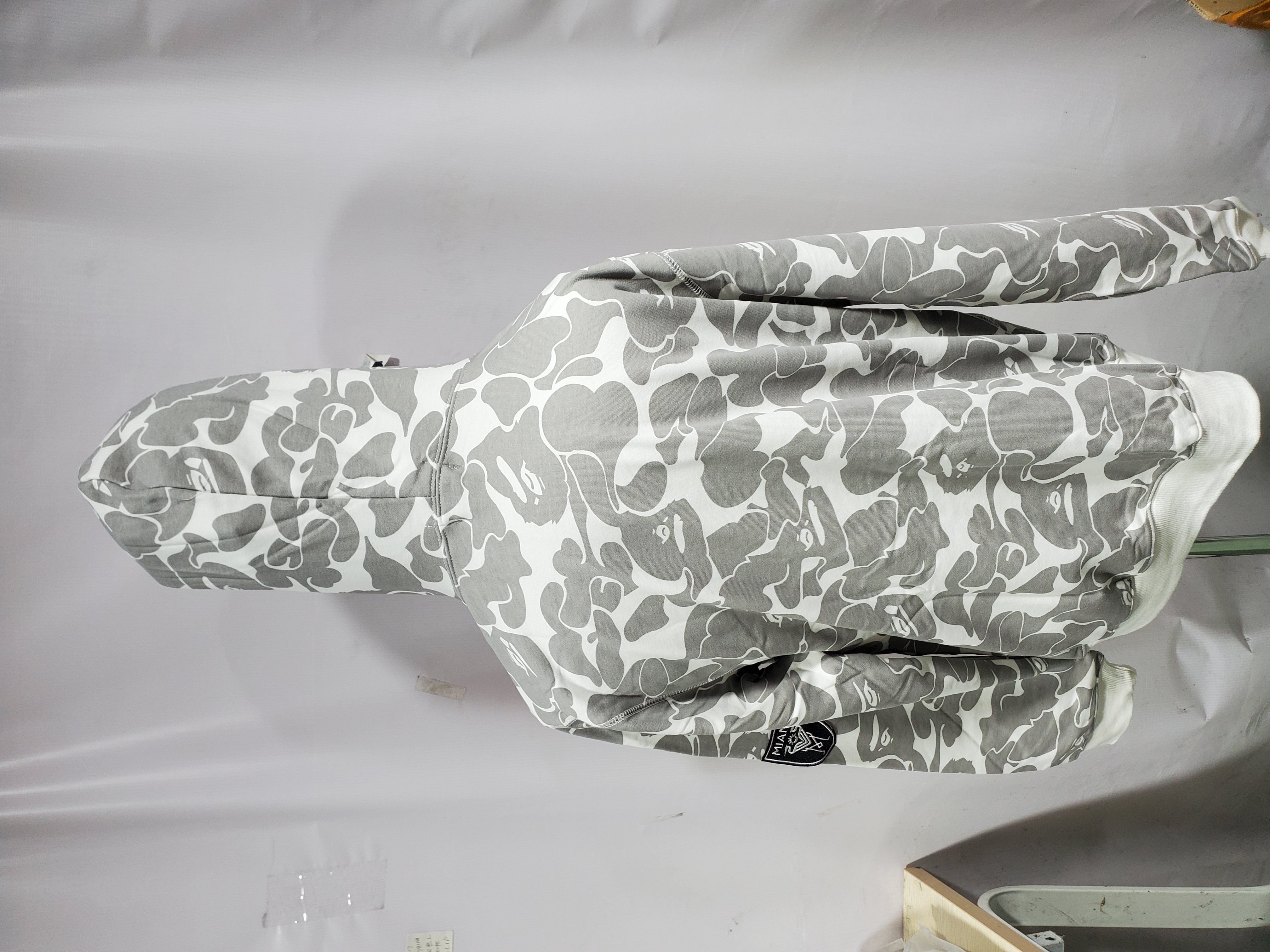 BAPE x Inter Miami CF Camo Pullover Hoodie Pink & Black & White review Stockxkicks 03