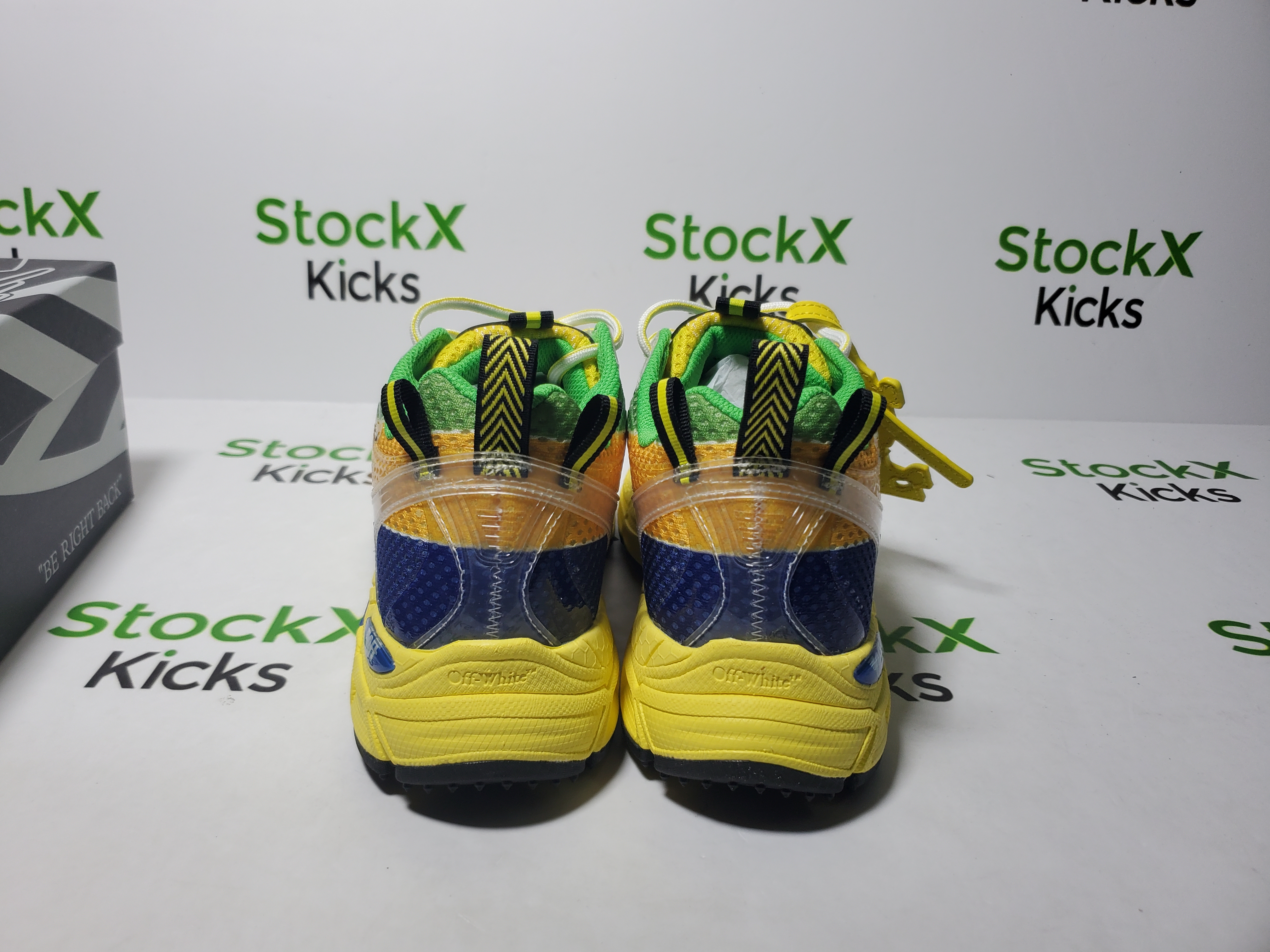 Off White Be Right Back Sneakers Colorful Print OMIA295F AB001 0033 review Stockxkicks member customer order QC photos, for r 03
