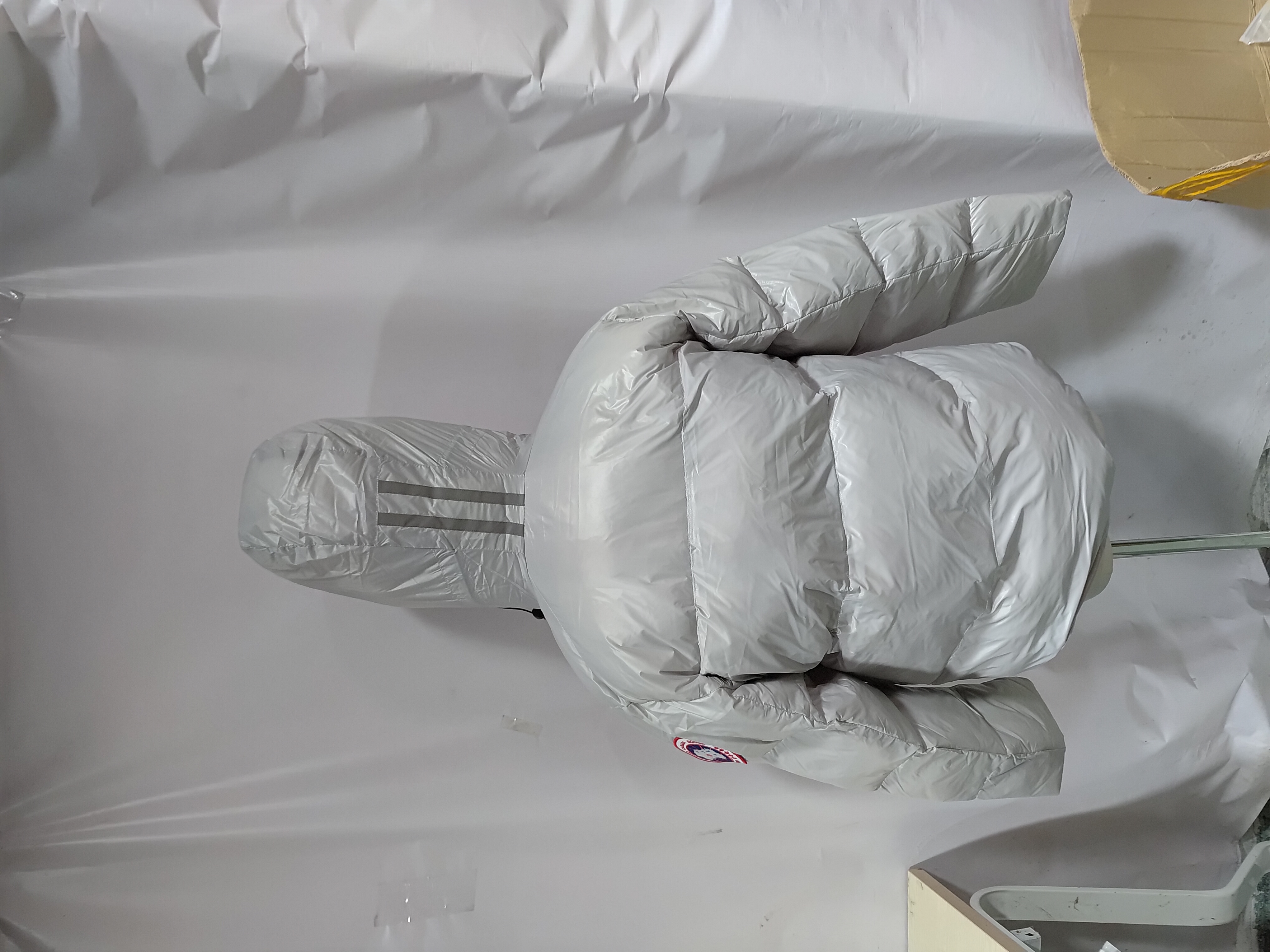 CANADA GOOSE Crofton Quilted Recycled-Nylon Ripstop Down Jacket White review Stockxkicks 03