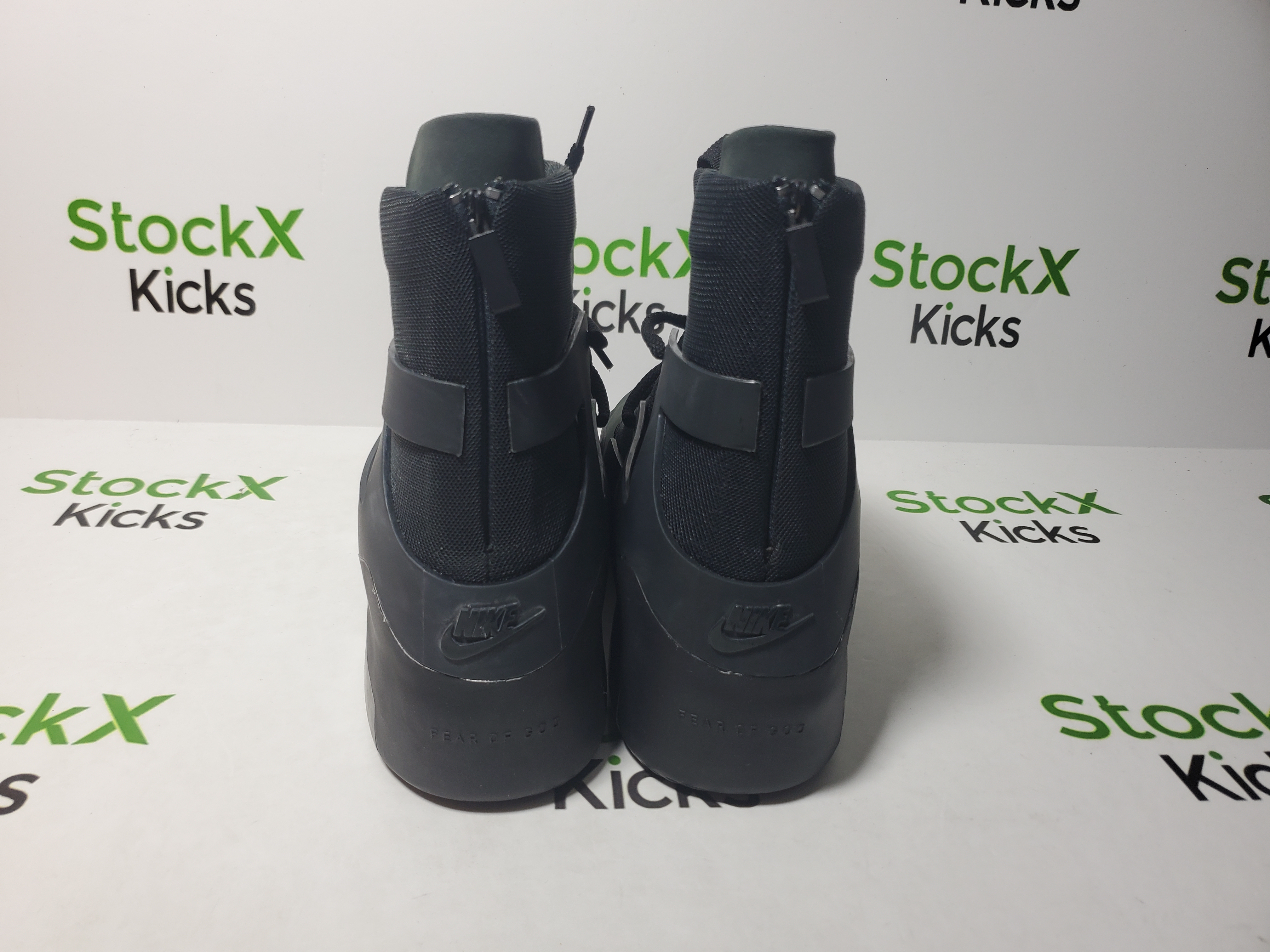 H12 Batch Nike Air Fear of  God 1 Triple Black AR4237-005 review Stockxkicks 03