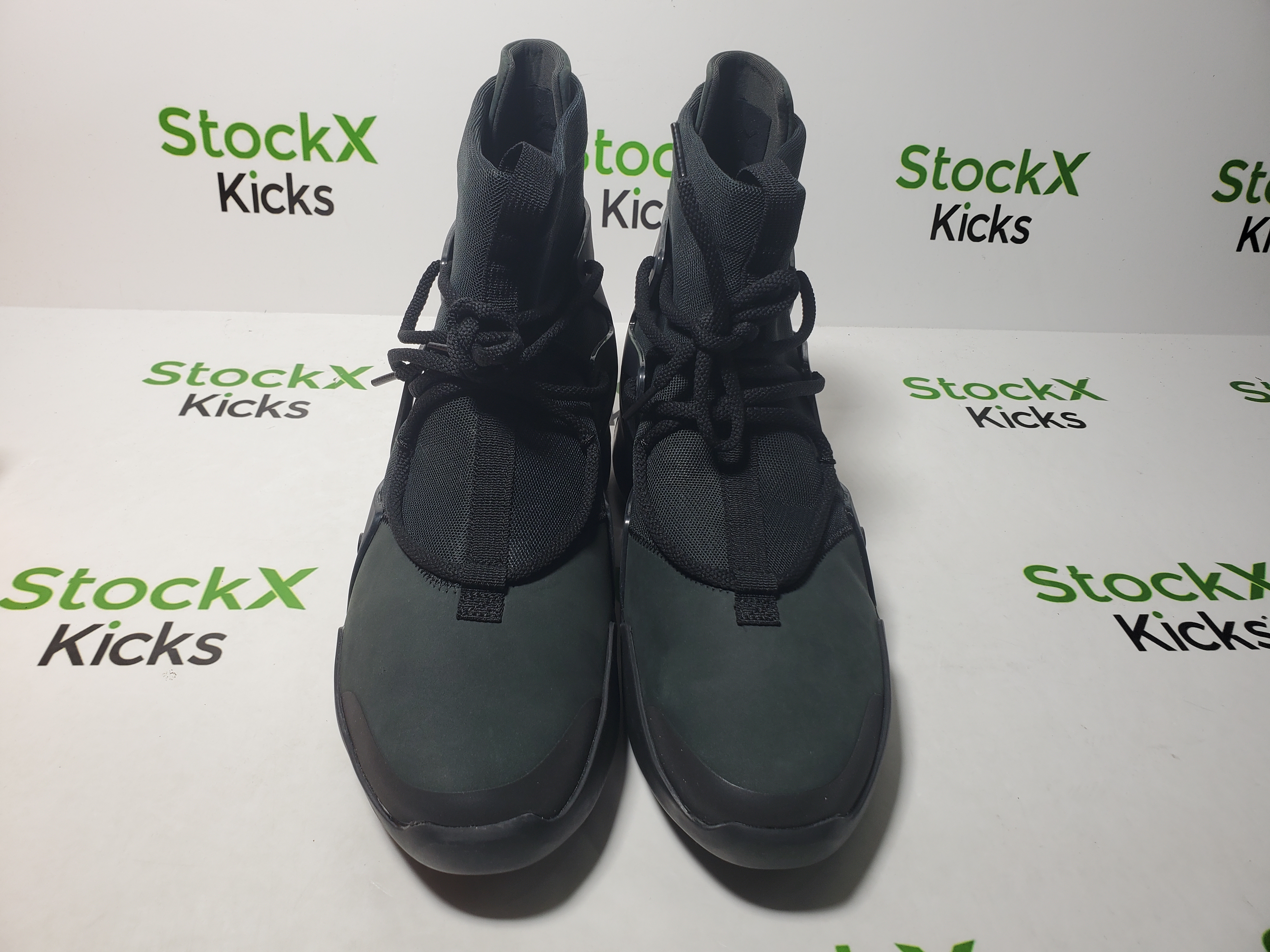 H12 Batch Nike Air Fear of  God 1 Triple Black AR4237-005 review Stockxkicks 04