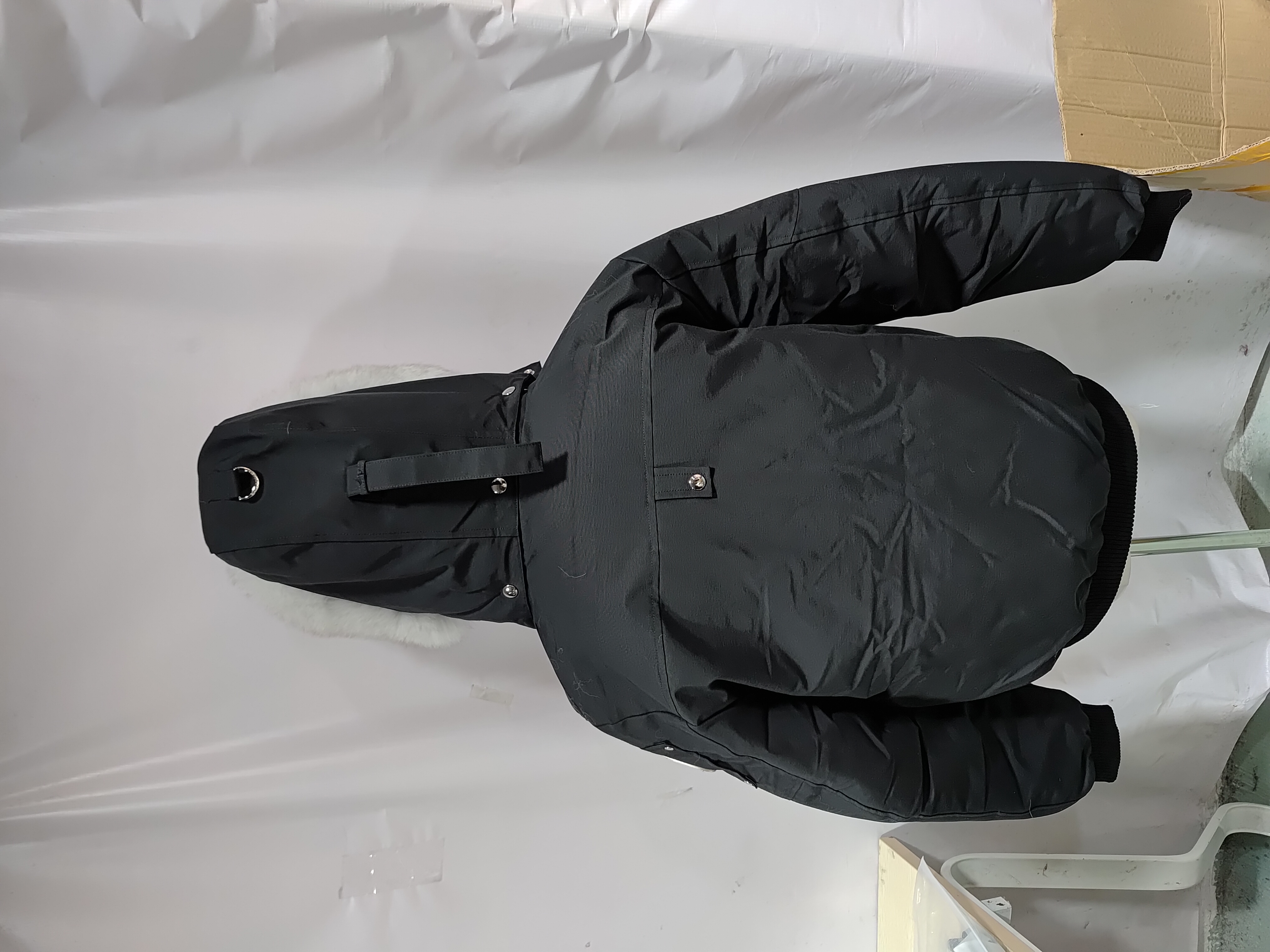 Moose Knuckles Original Ballistic Bomber Jacket Black/White（NFC）YZ241223 review Stockxkicks 04