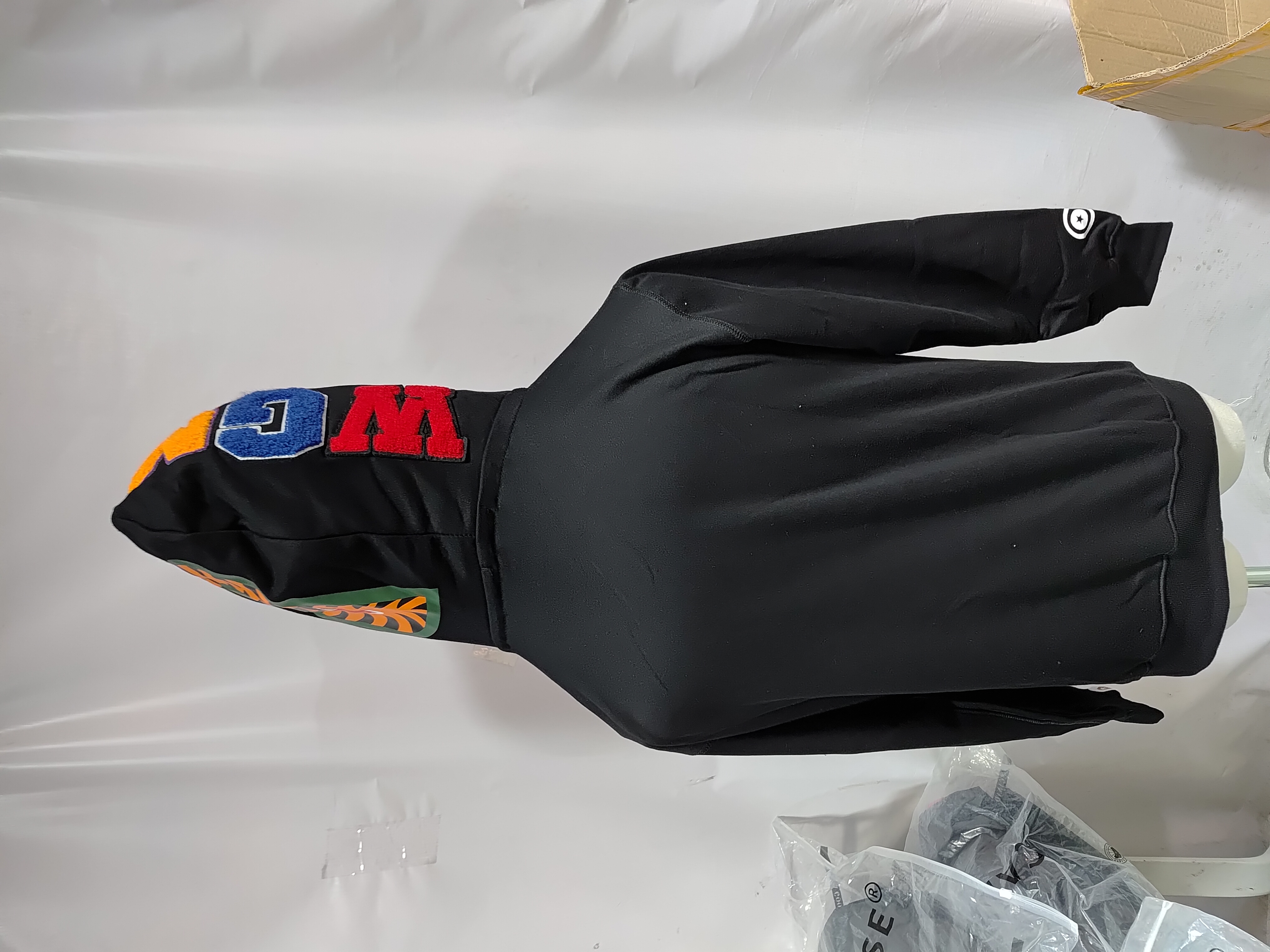 BAPE ABC Camo Shark Zip Hoodie Black review Stockxkicks 04