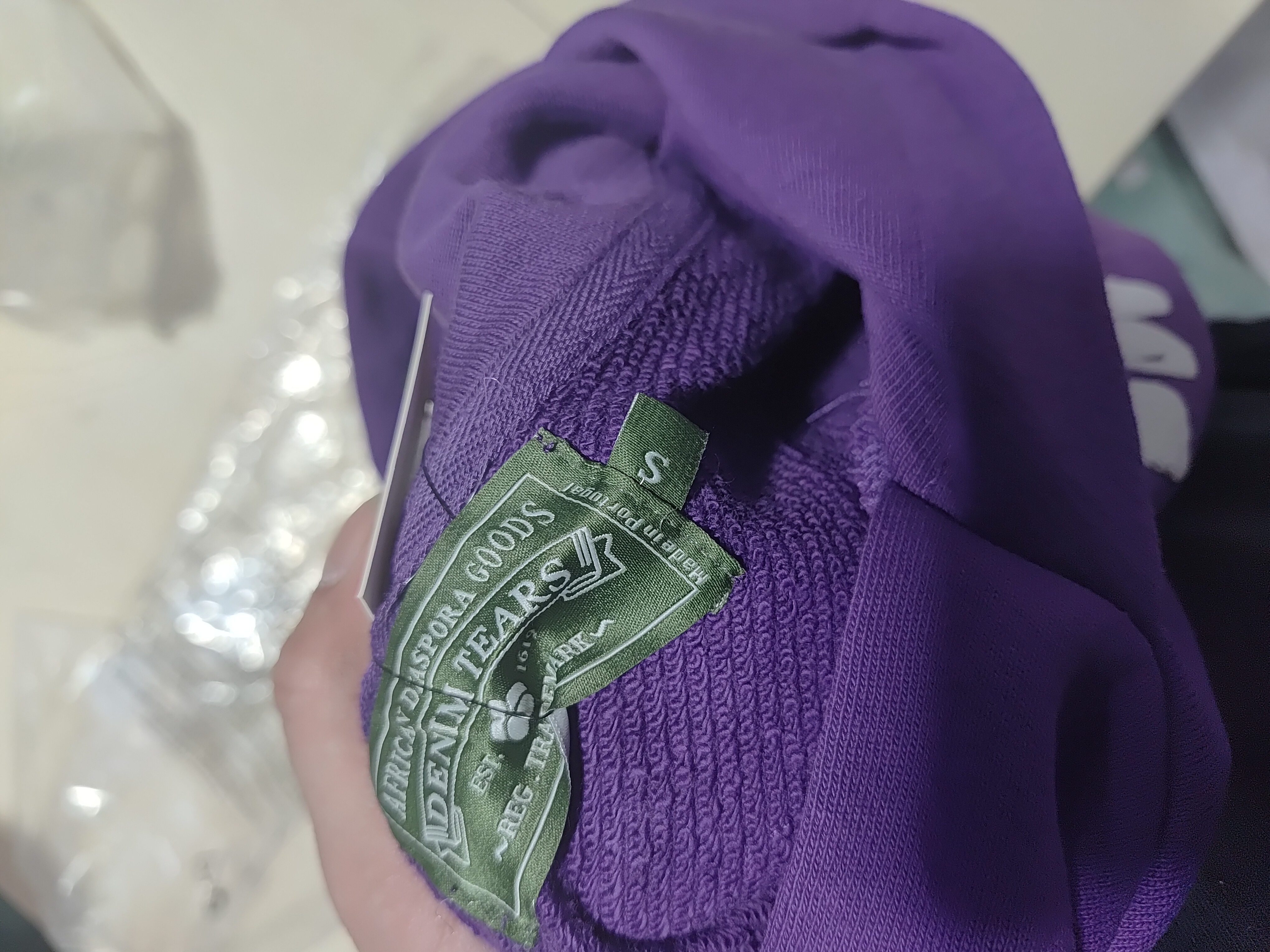 Denim Tears The Cotton Wreath Sweatshirt Purple Hoodie review Stockxkicks 00