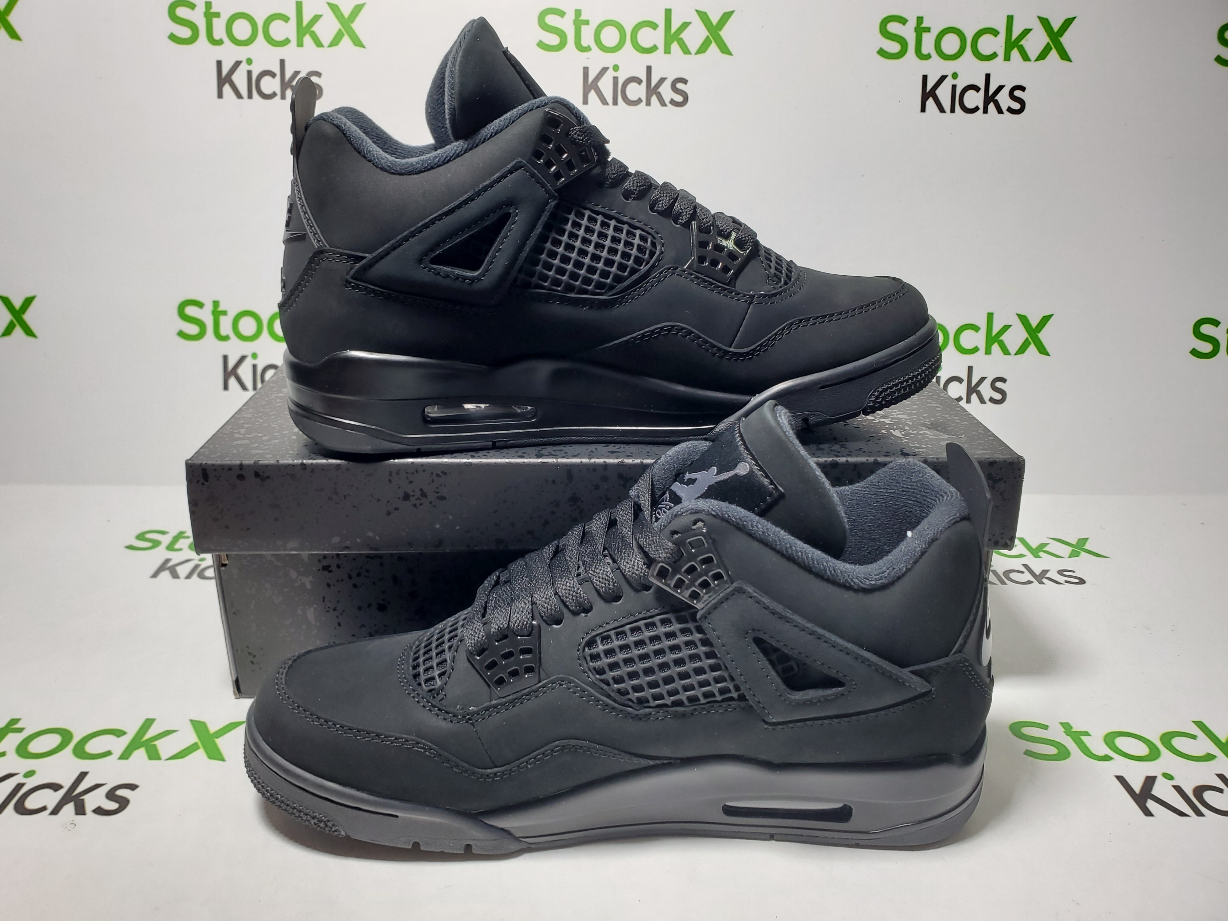 PK God Batch Air Jordan 4 Retro Black Cat (2025) FV5029-010 review Stockicks 06