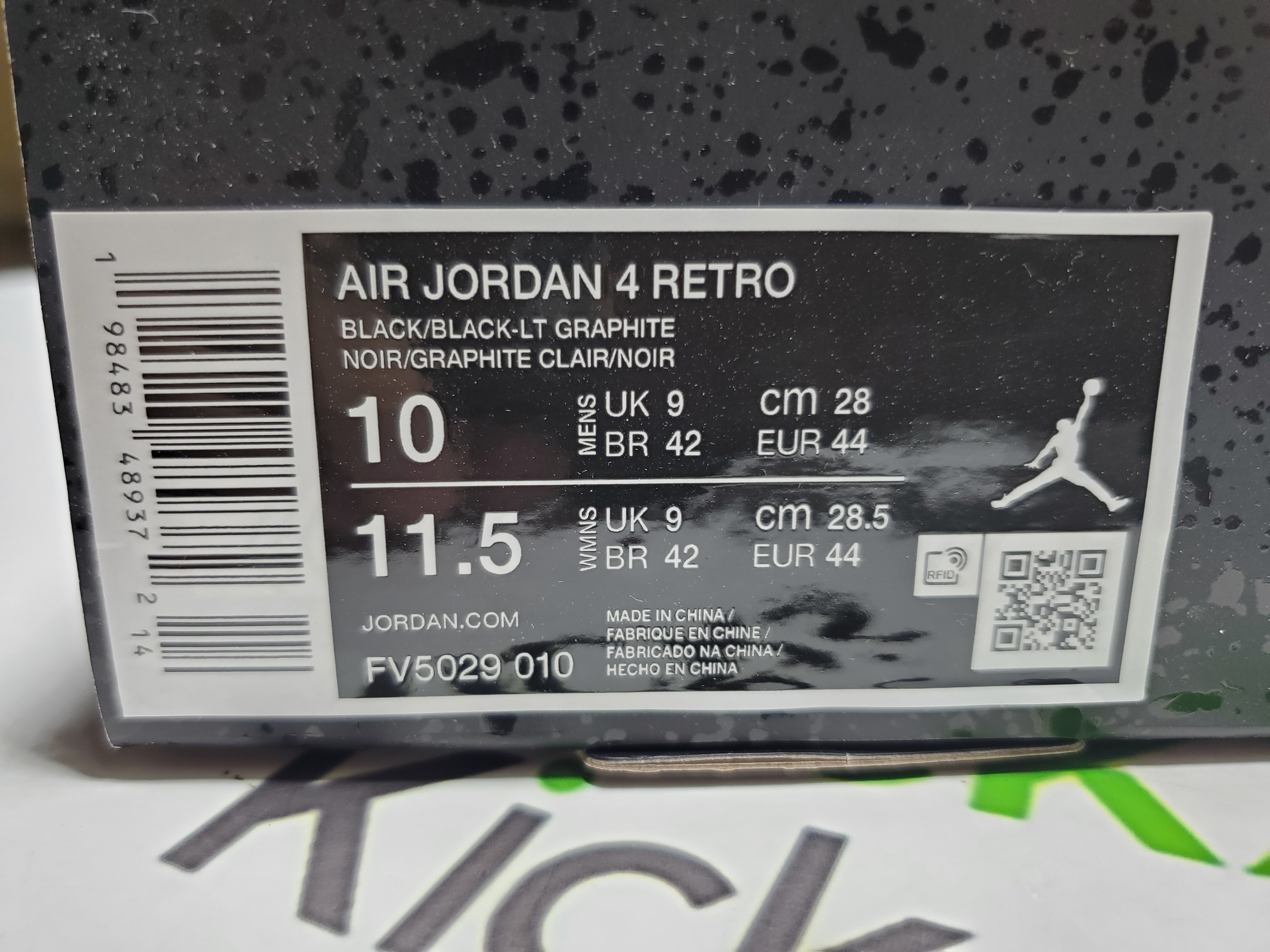 PK God Batch Air Jordan 4 Retro Black Cat (2025) FV5029-010 review Stockicks 00