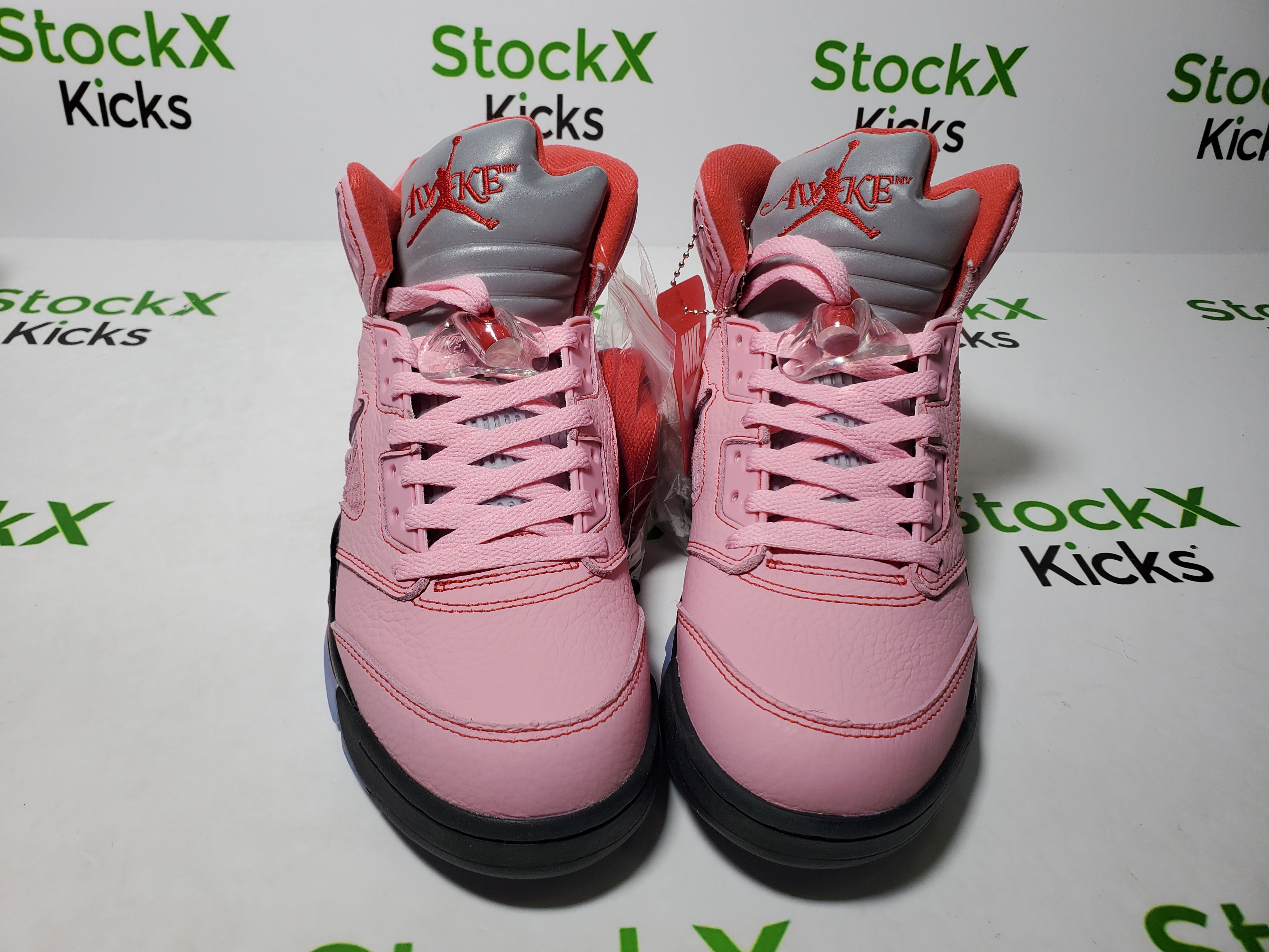 PK God Batch Air Jordan 5 Retro x Awake NY 'Arctic Pink' DV4982-600 review Stockicks 04