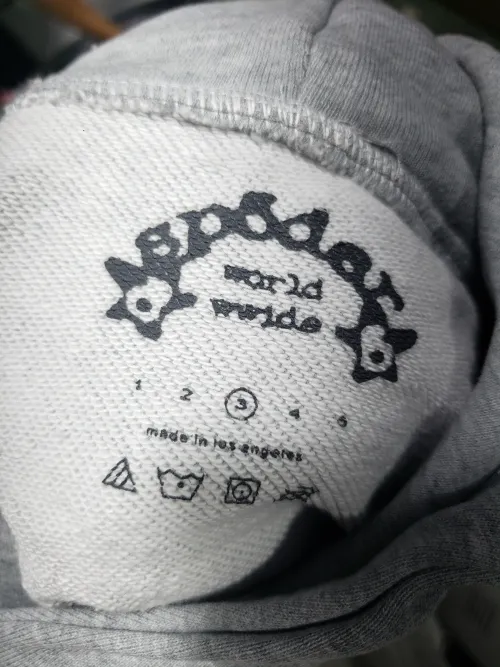 Sp5der Arach NY Phobia Hoodie #2606 Black/Gray review 