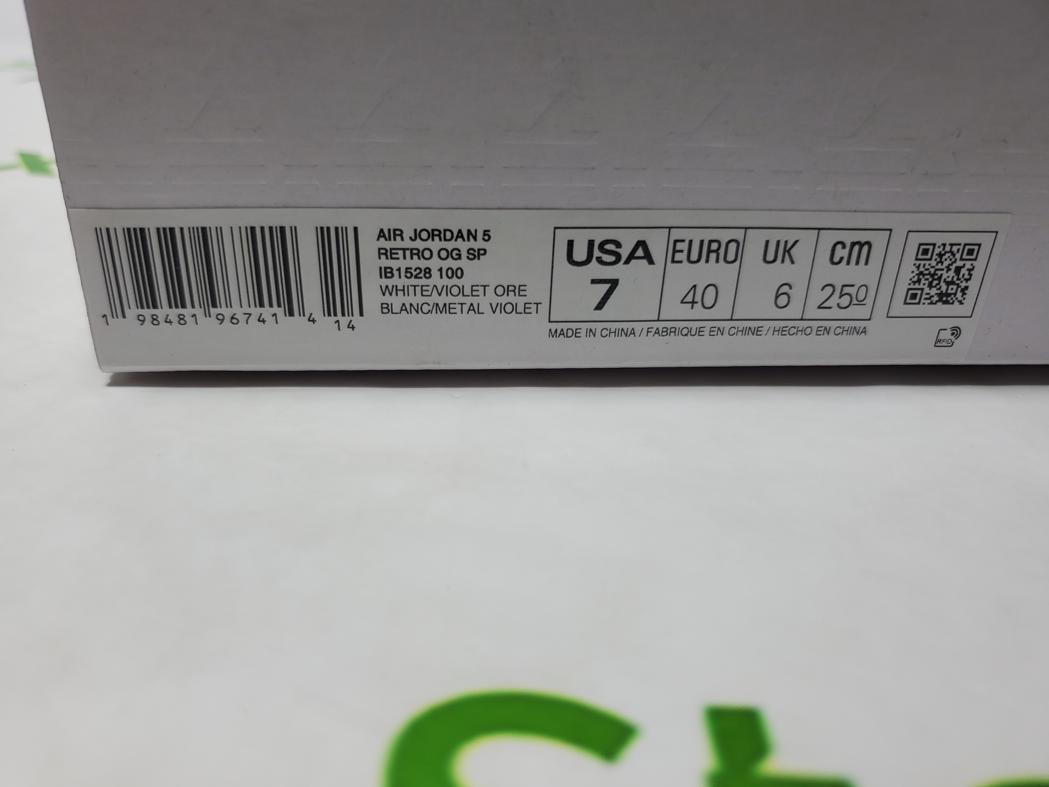 【Christmas Special Offers】PK God Batch A Ma Maniére x Air Jordan 5 Retro OG 'Violet Ore' IB1528-100 review Stockicks 00