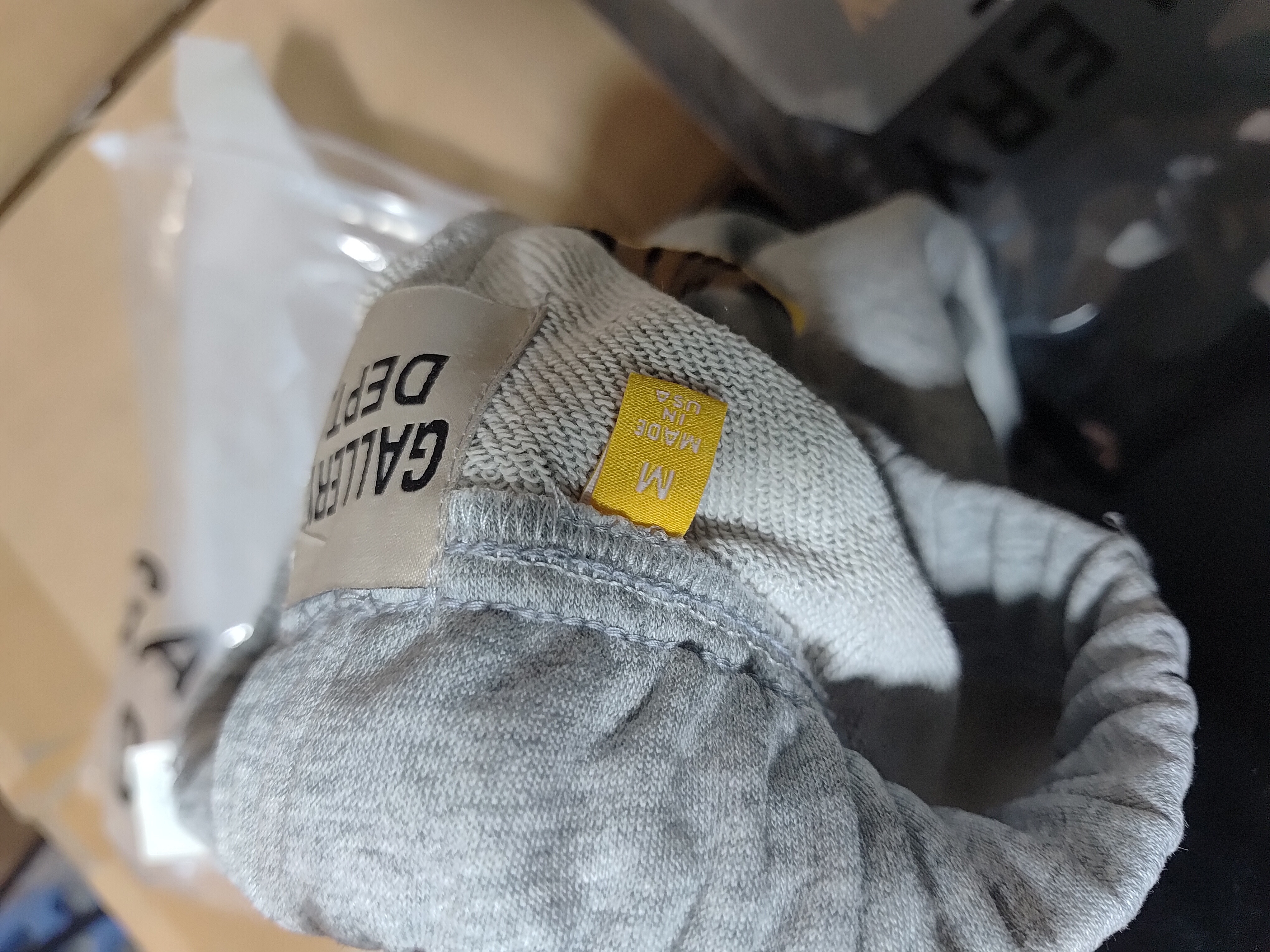 Gallery Dept. Painted Flare Sweat Pants Heather Grey review Stockicks 00