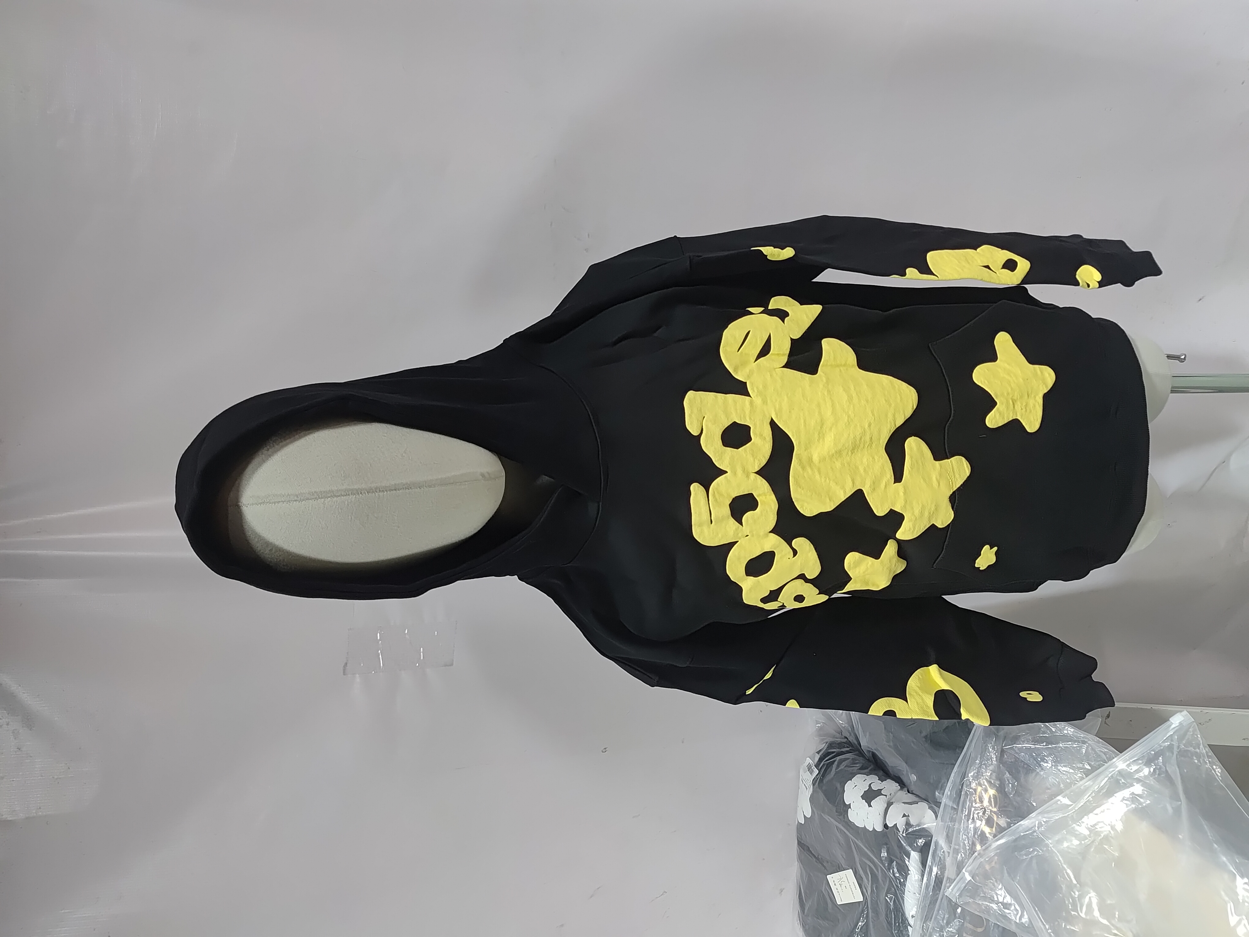 Sp5der Beluga Hoodie & Sweatpant Set Black review Stockicks 01