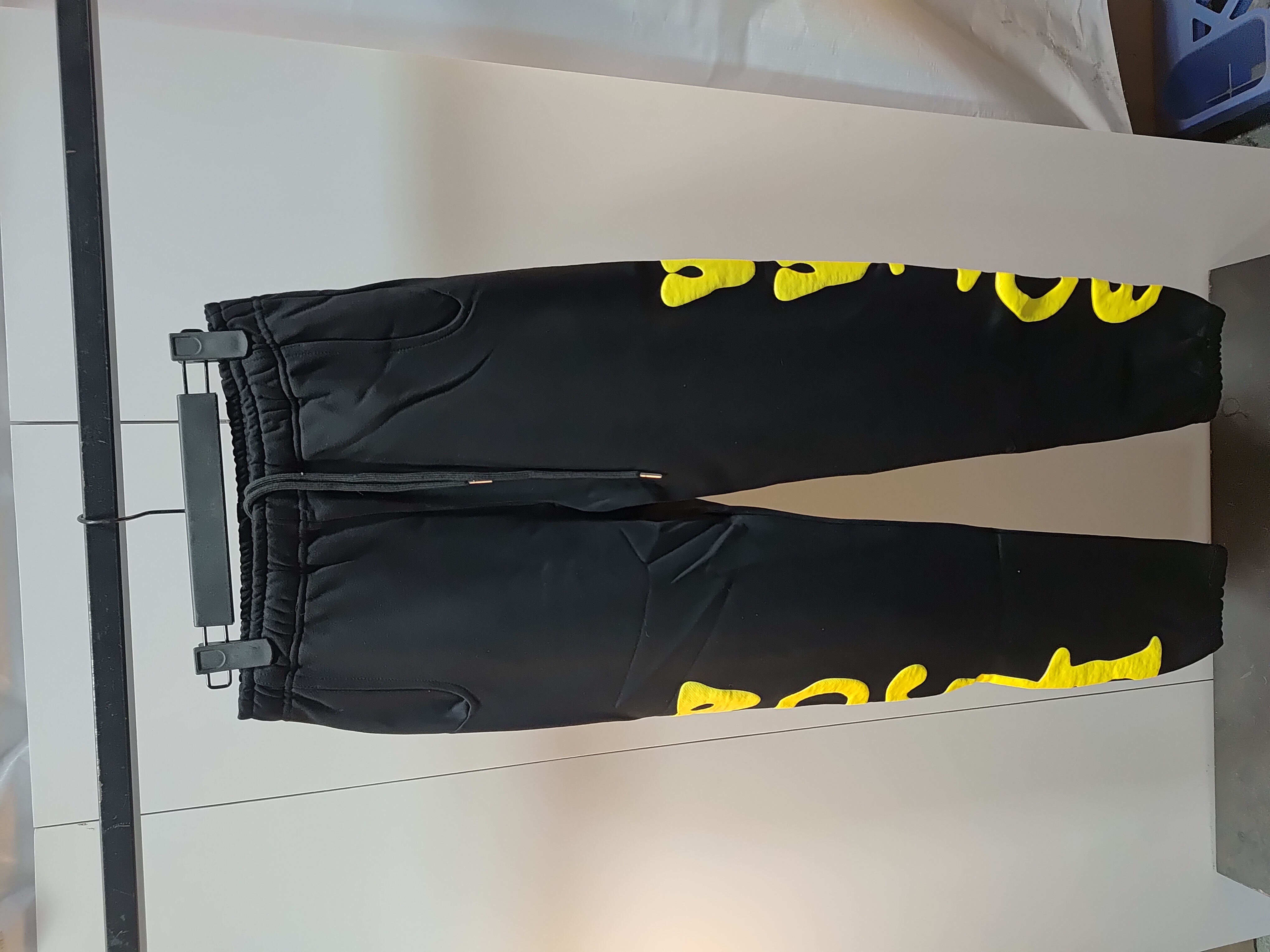 Sp5der Beluga Hoodie & Sweatpant Set Black review Stockicks 05