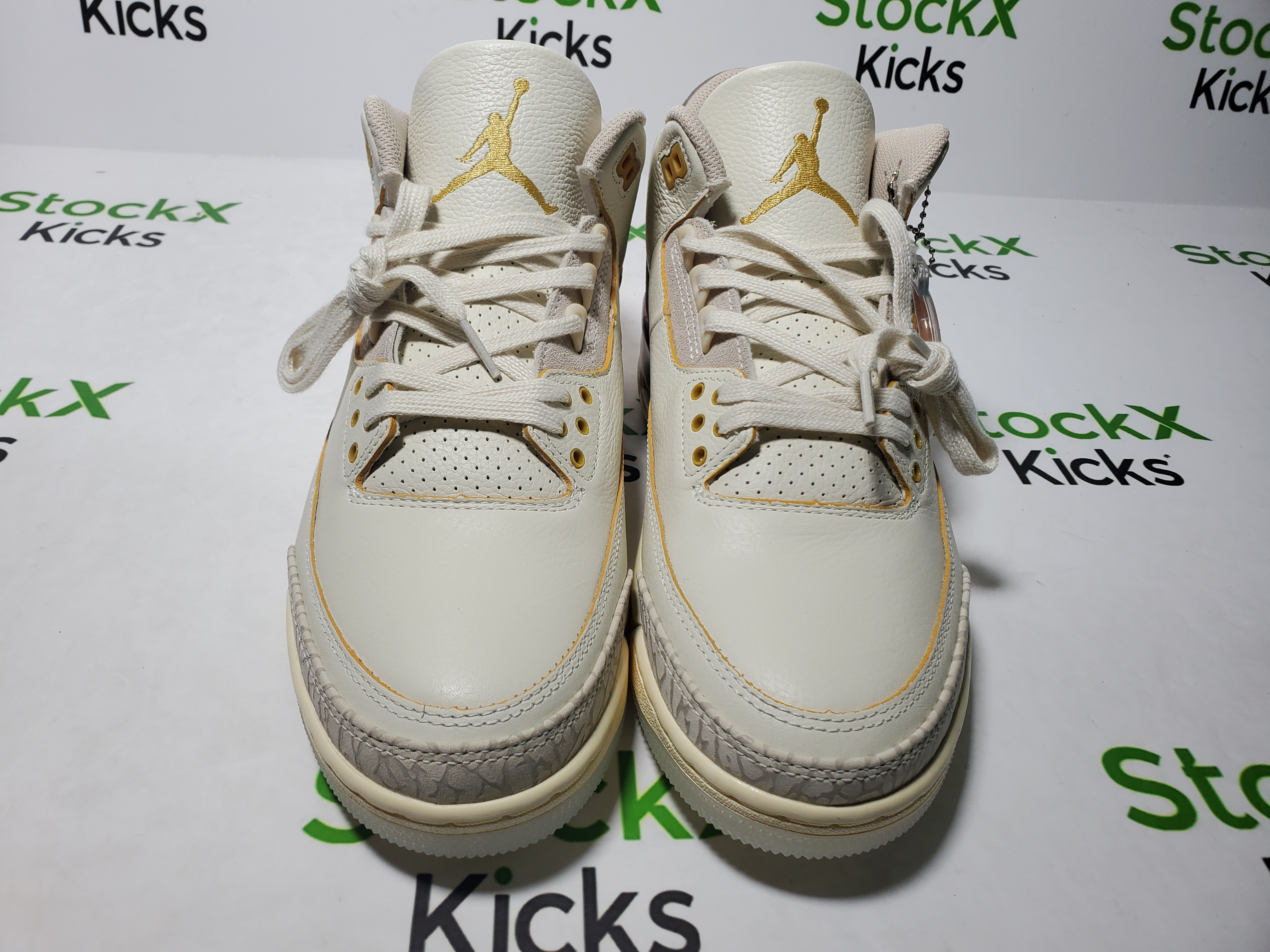 PK God Batch Air Jordan 3 x  J Balvin Medellín Sunset FN0344-901 review Stockicks 04