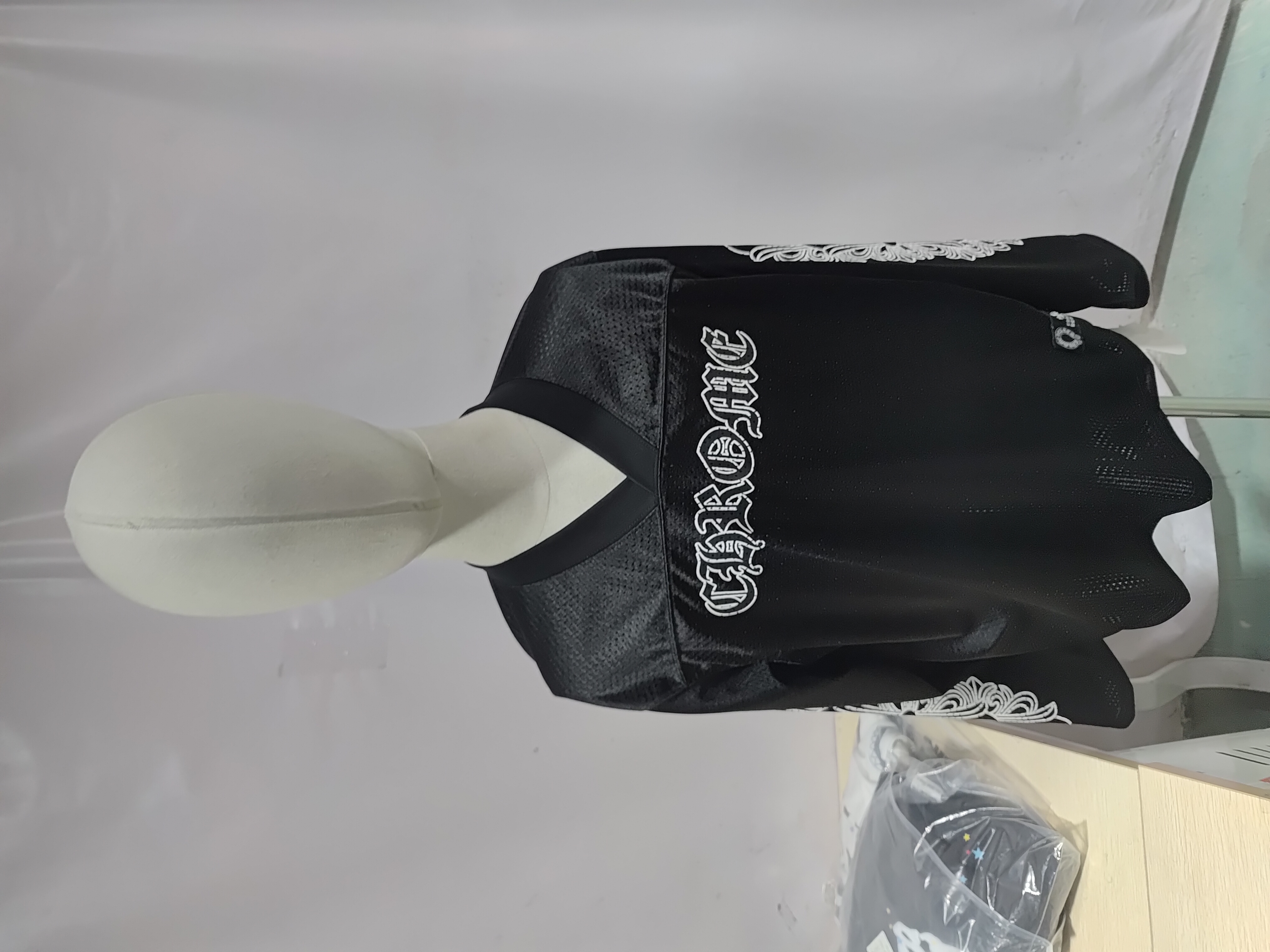 Chrome Hearts Long Sleeve Hockey Jersey Black review Stockicks 00