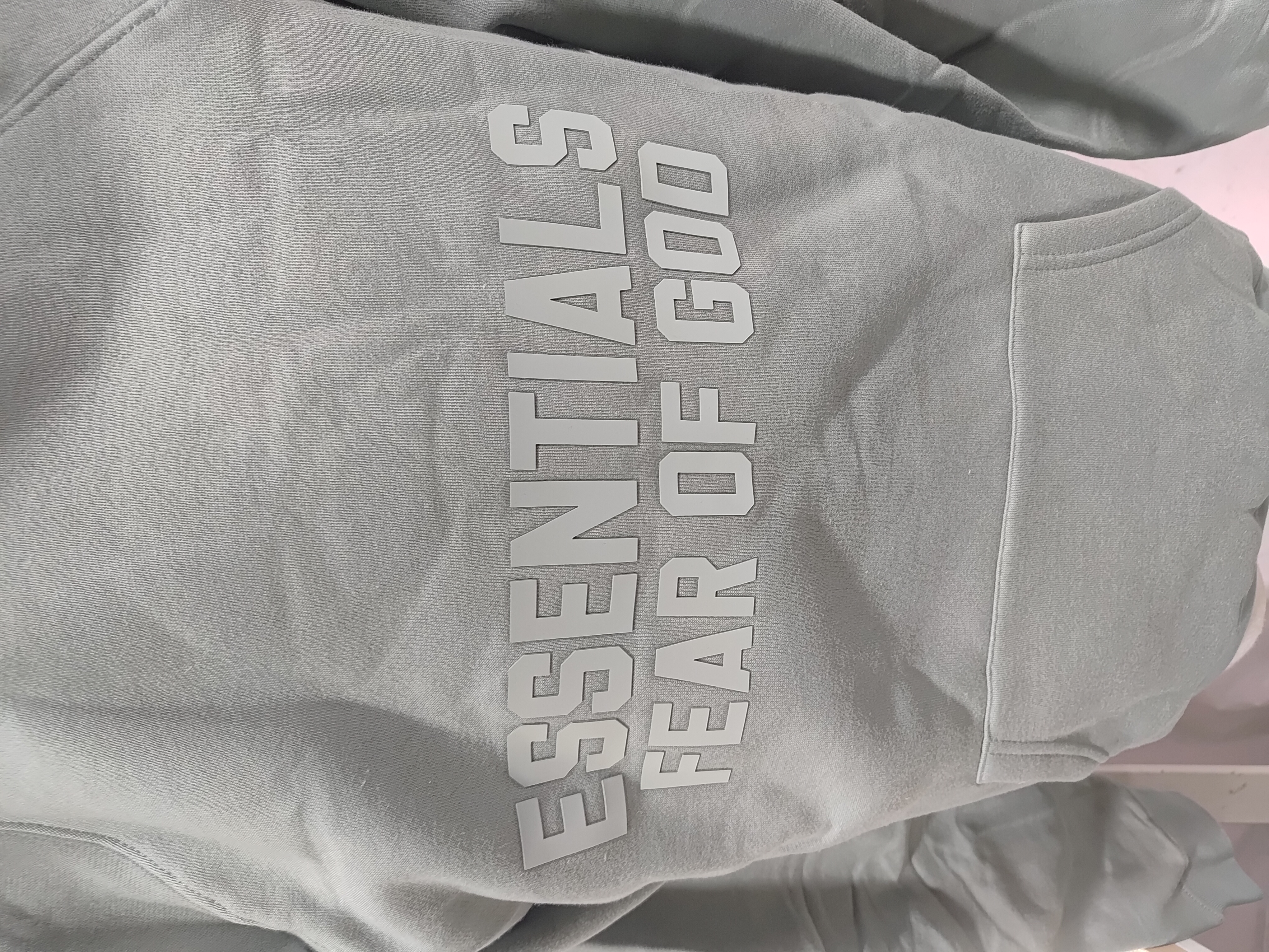 Fear of God Essentials Hoodie Sycamore review Stockicks 02