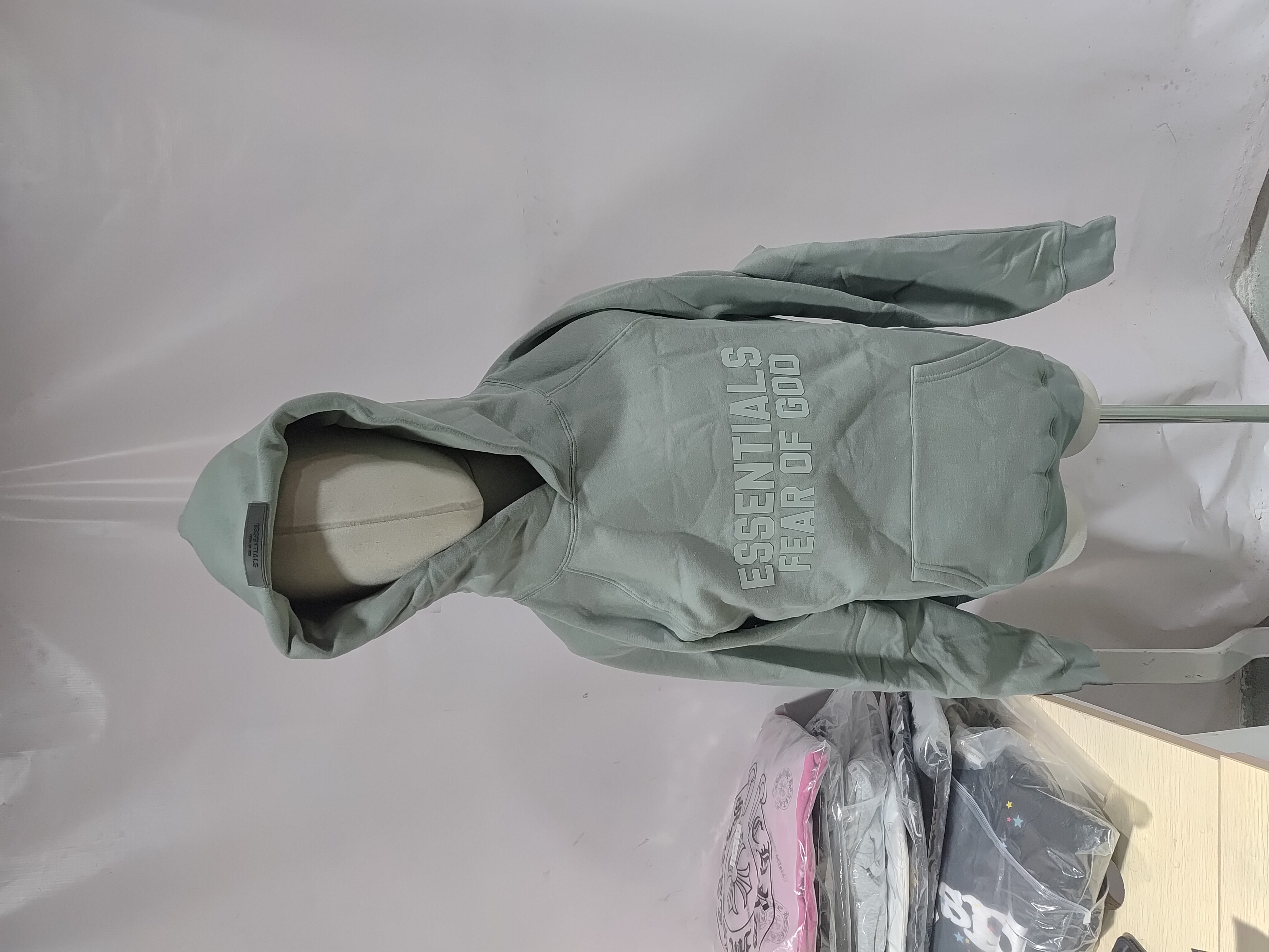 Fear of God Essentials Hoodie Sycamore review Stockicks 01