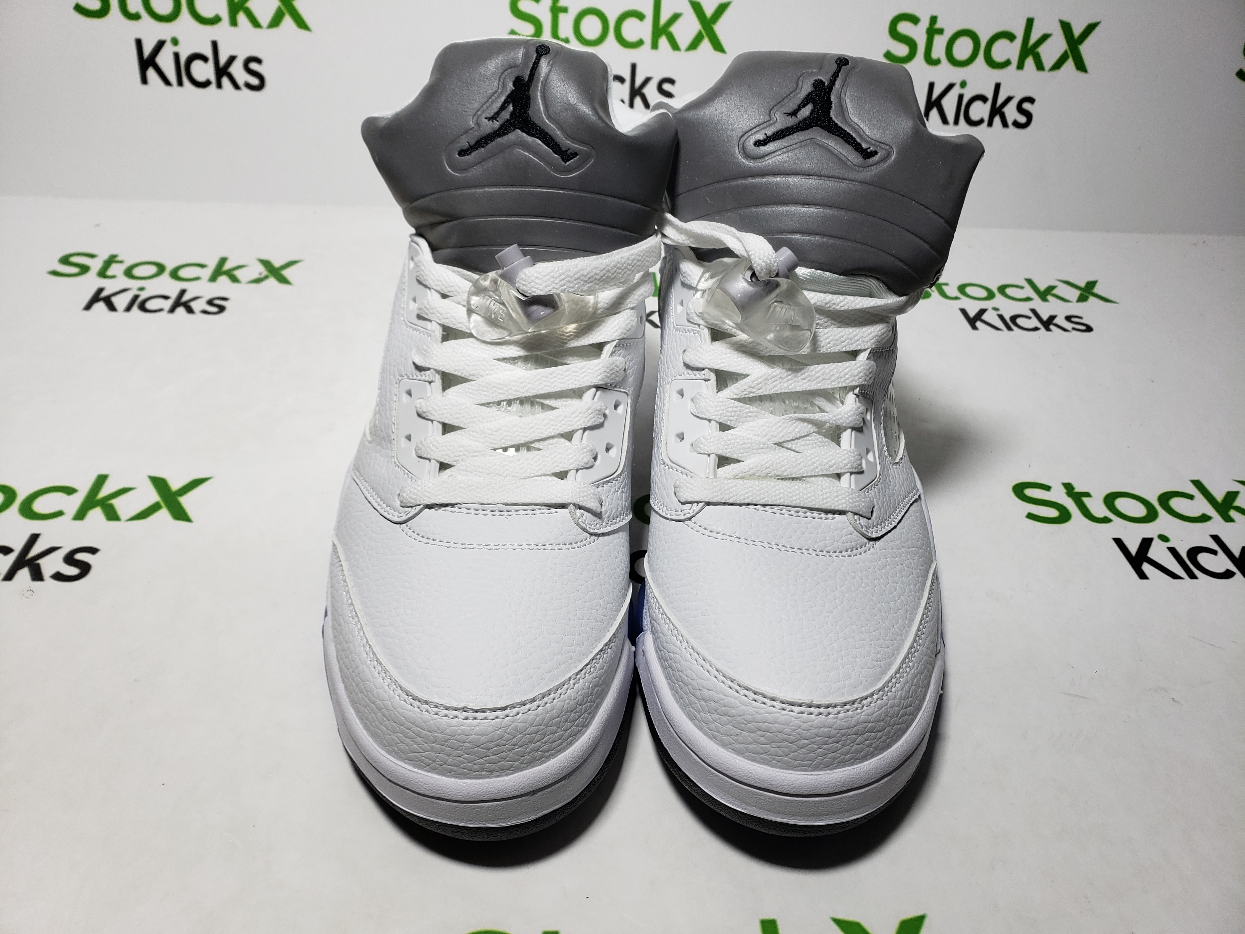 PK God Batch Air Jordan 5 Retro Metallic White 136027-130 review Stockicks 04