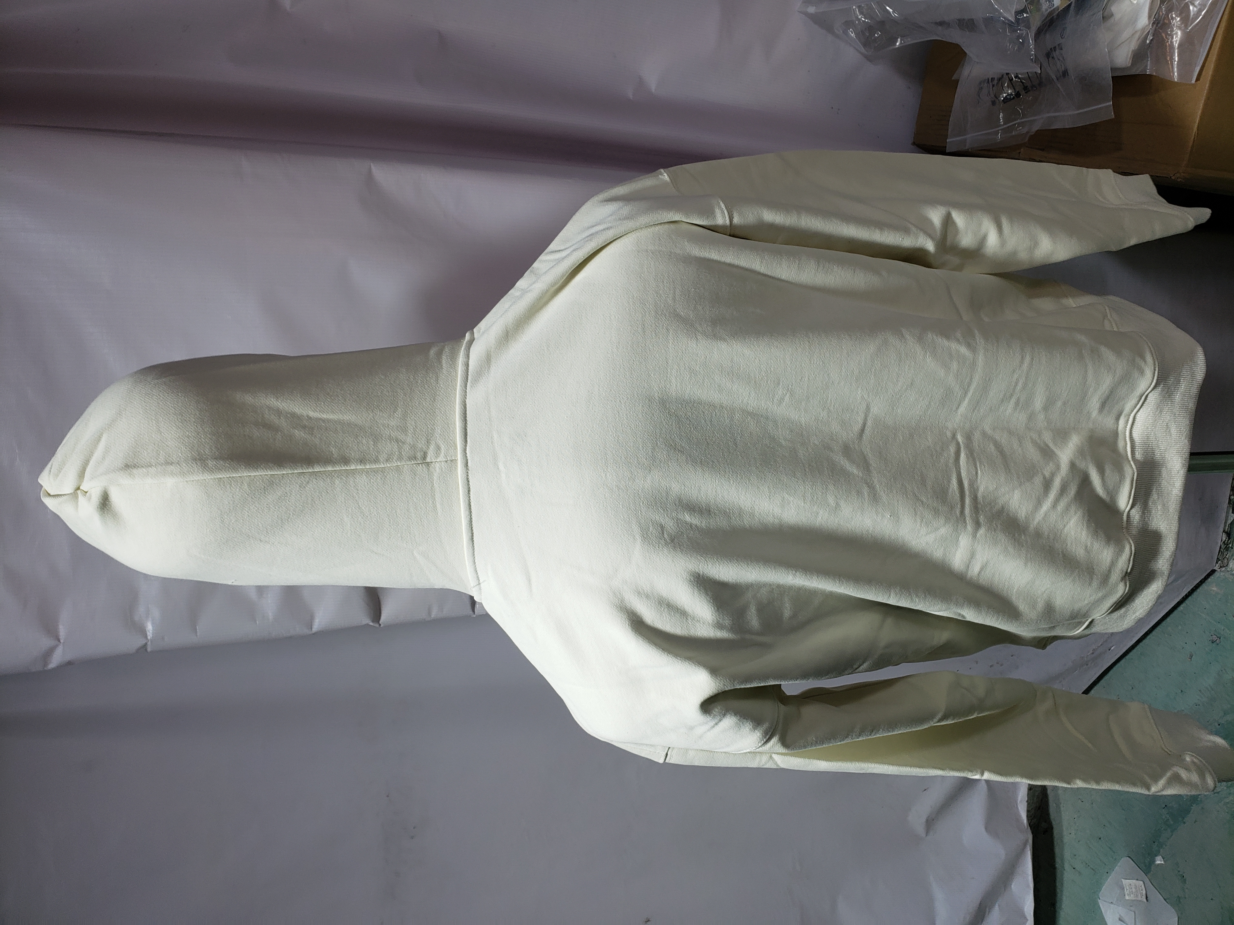 Sp5der x Mariah The Scientist Scorpion Hoodie White review Stockicks 03