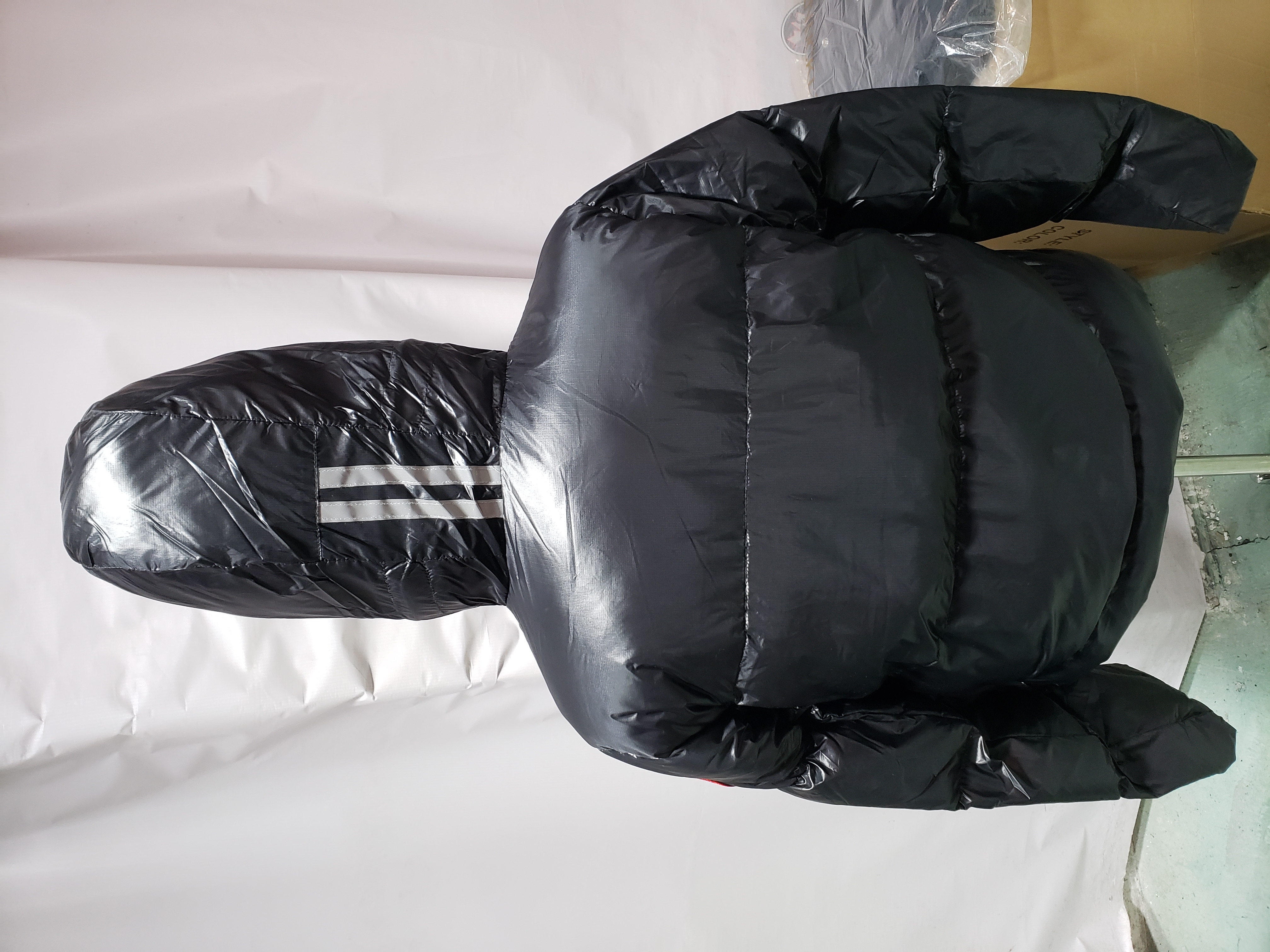 CANADA GOOSE Crofton Quilted Recycled-Nylon Ripstop Down Jacket Black review Stockicks 06