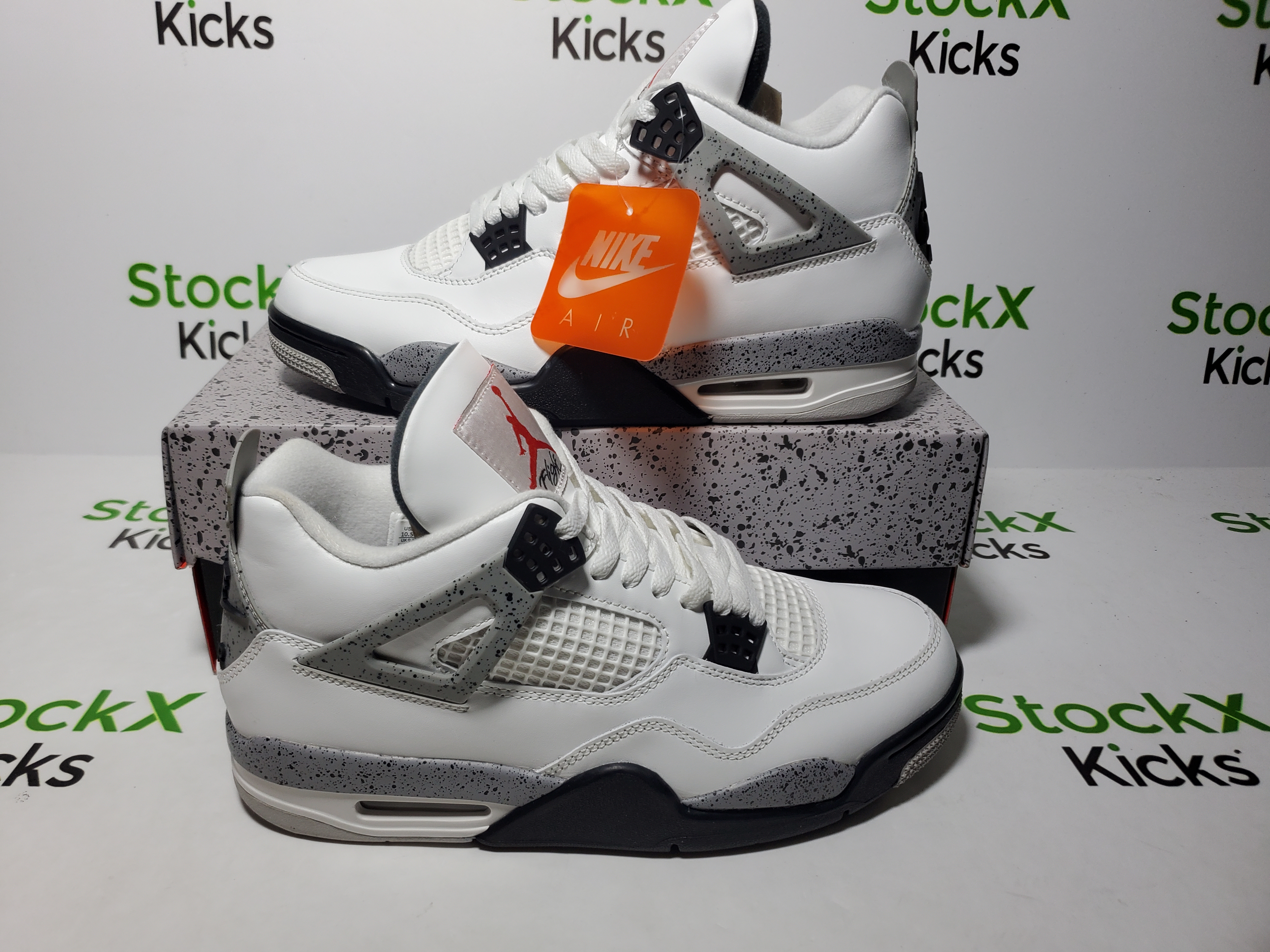 【Christmas Special Offers】PK God Batch Air Jordan 4 Retro OG 'White Cement' FV5029-100 review Stockicks 04