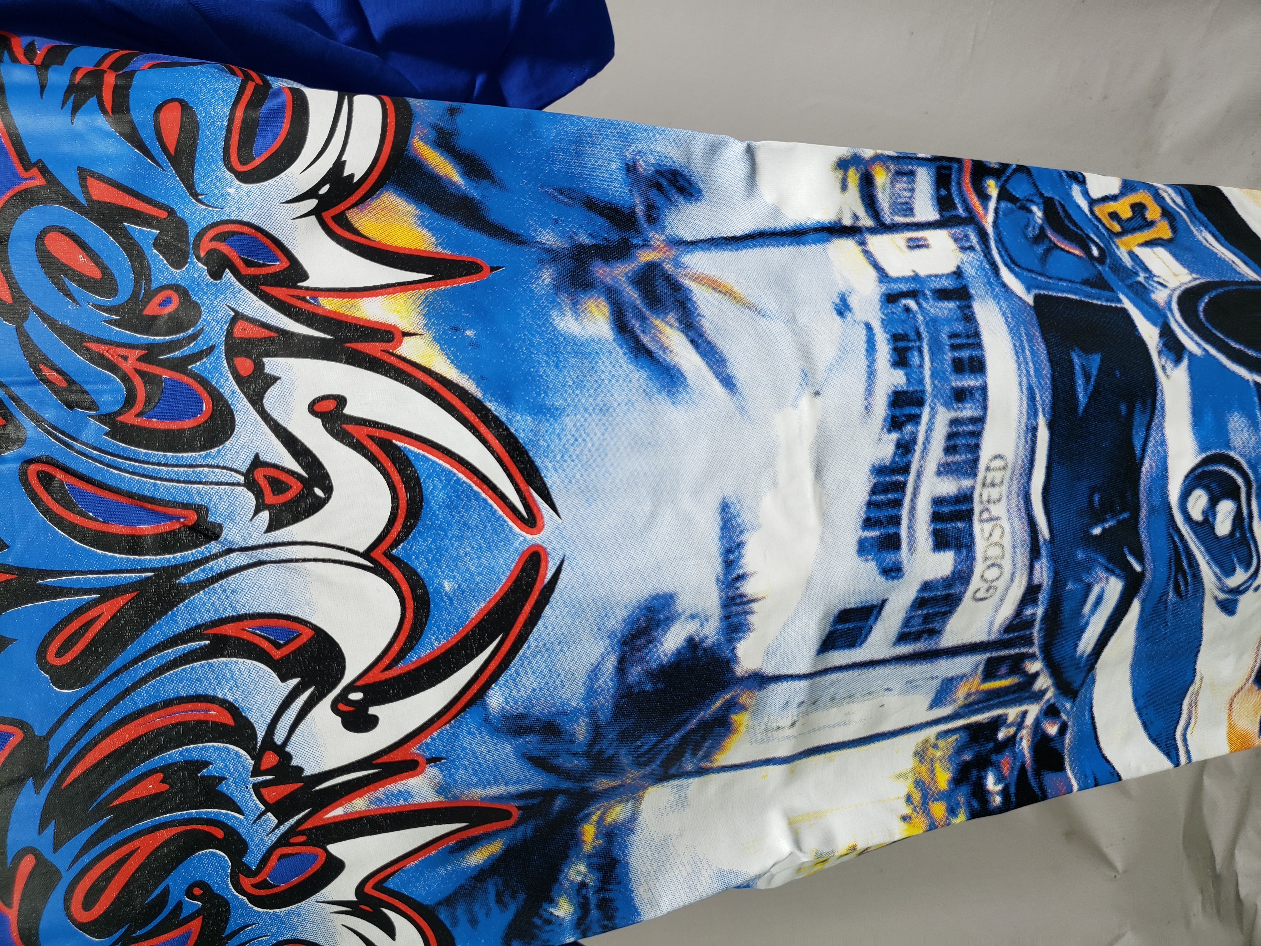 Godspeed Supercar Beach Road T-Shirt #7075 Blue/White/Black review Stockicks 02