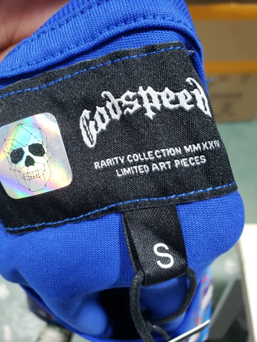 Godspeed Supercar Beach Road T-Shirt #7075 Blue/White/Black review 