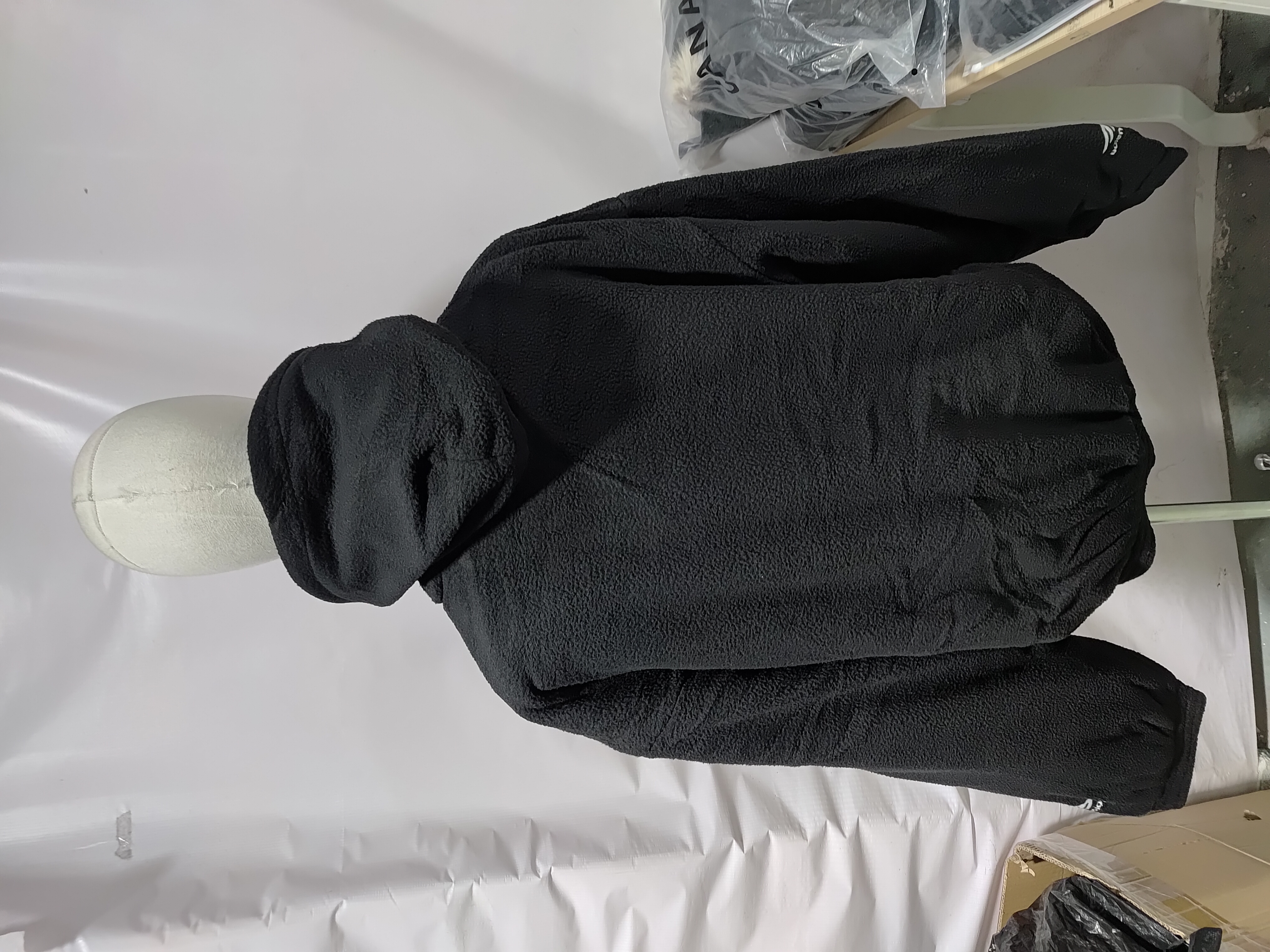 Balenciaga 24FW Teddy Fleece Ski Hoodie review Stockicks 03